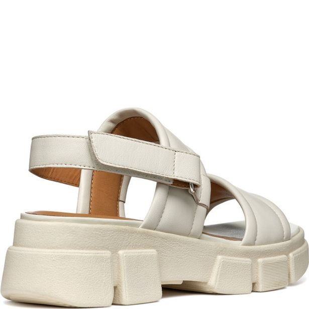 GEOX Basutės moterims, Smėlio, Lisbona sandals 4