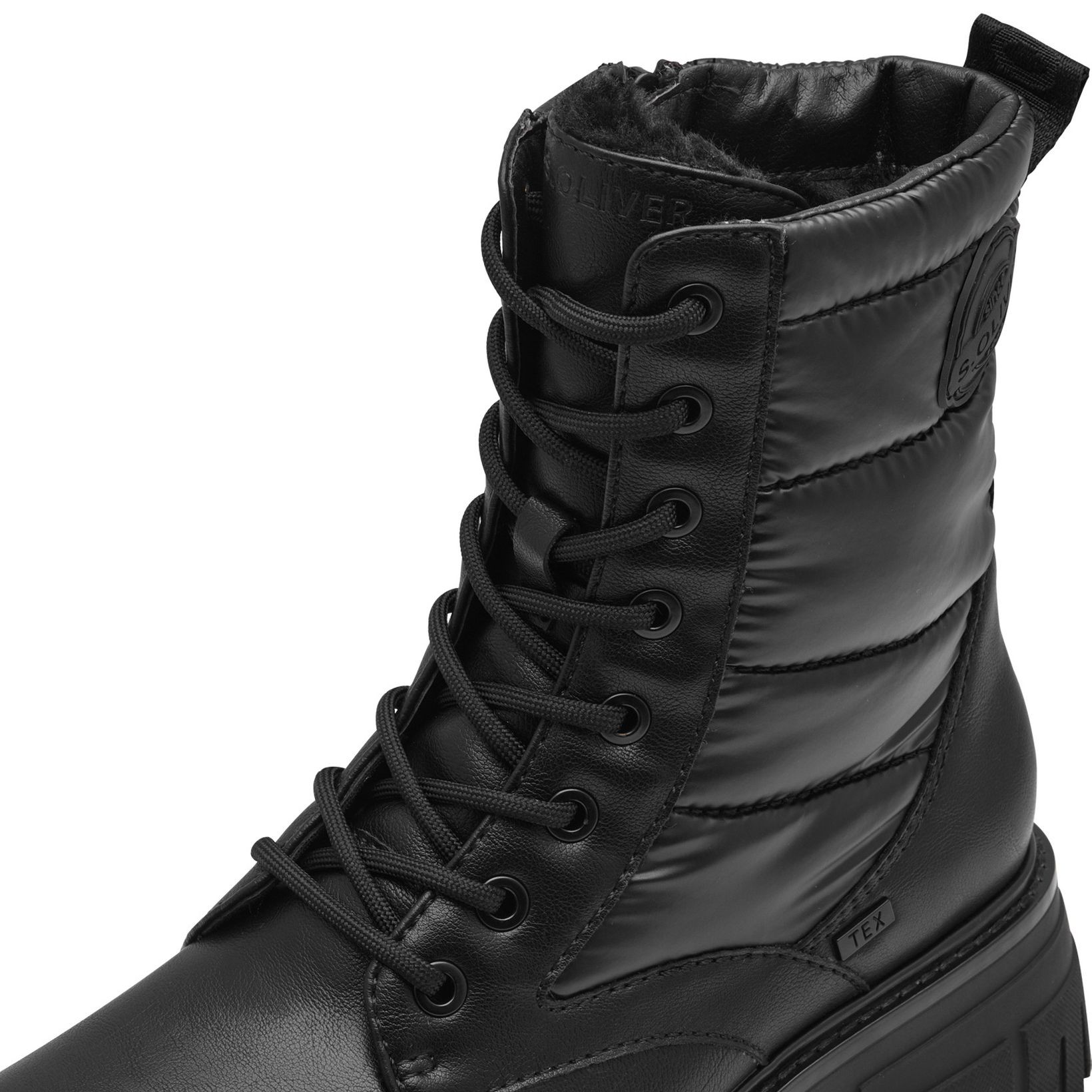 S.OLIVER Aulinukai moterims, Juoda, Booties 6