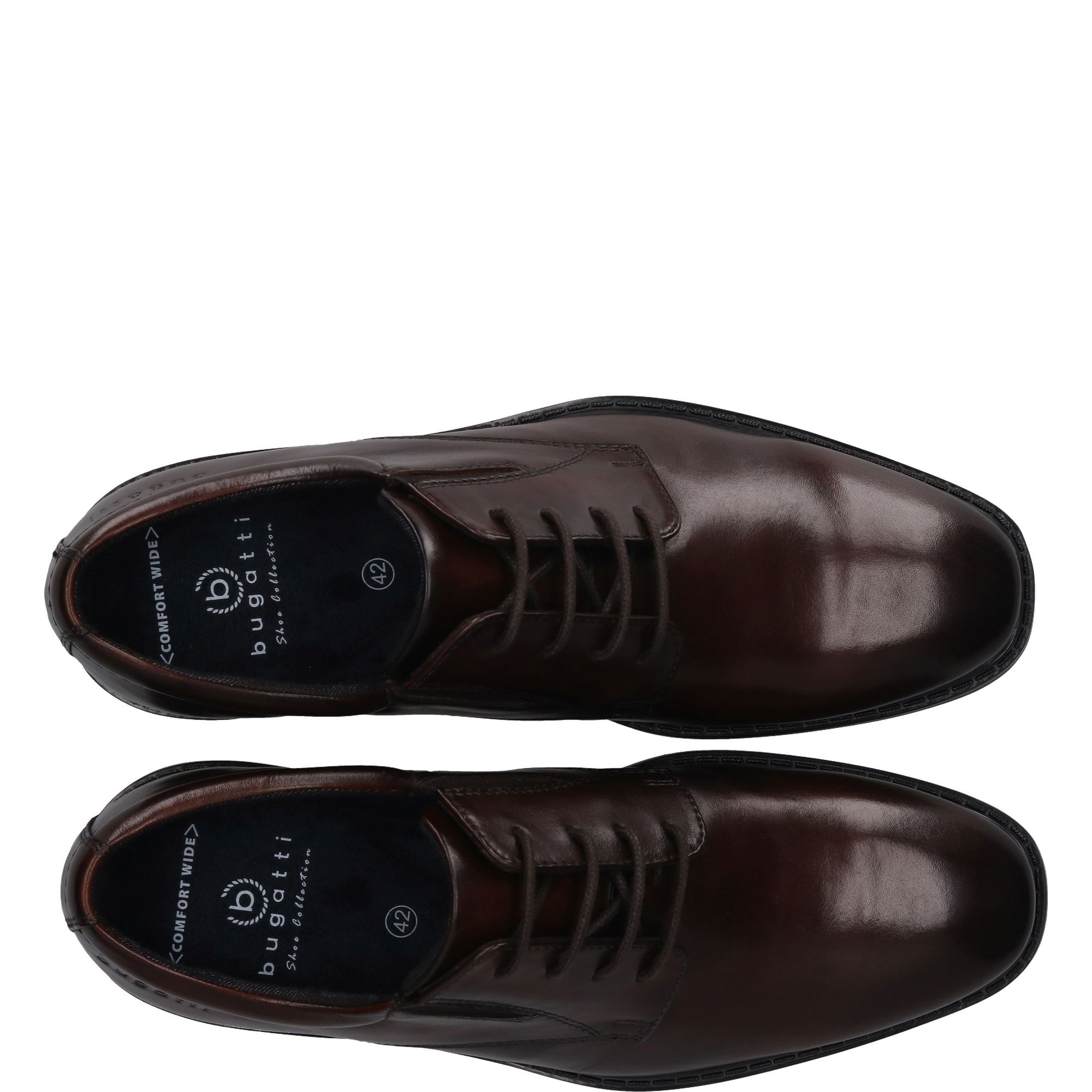 BUGATTI Klasikiniai batai vyrams, Ruda, Formal 6