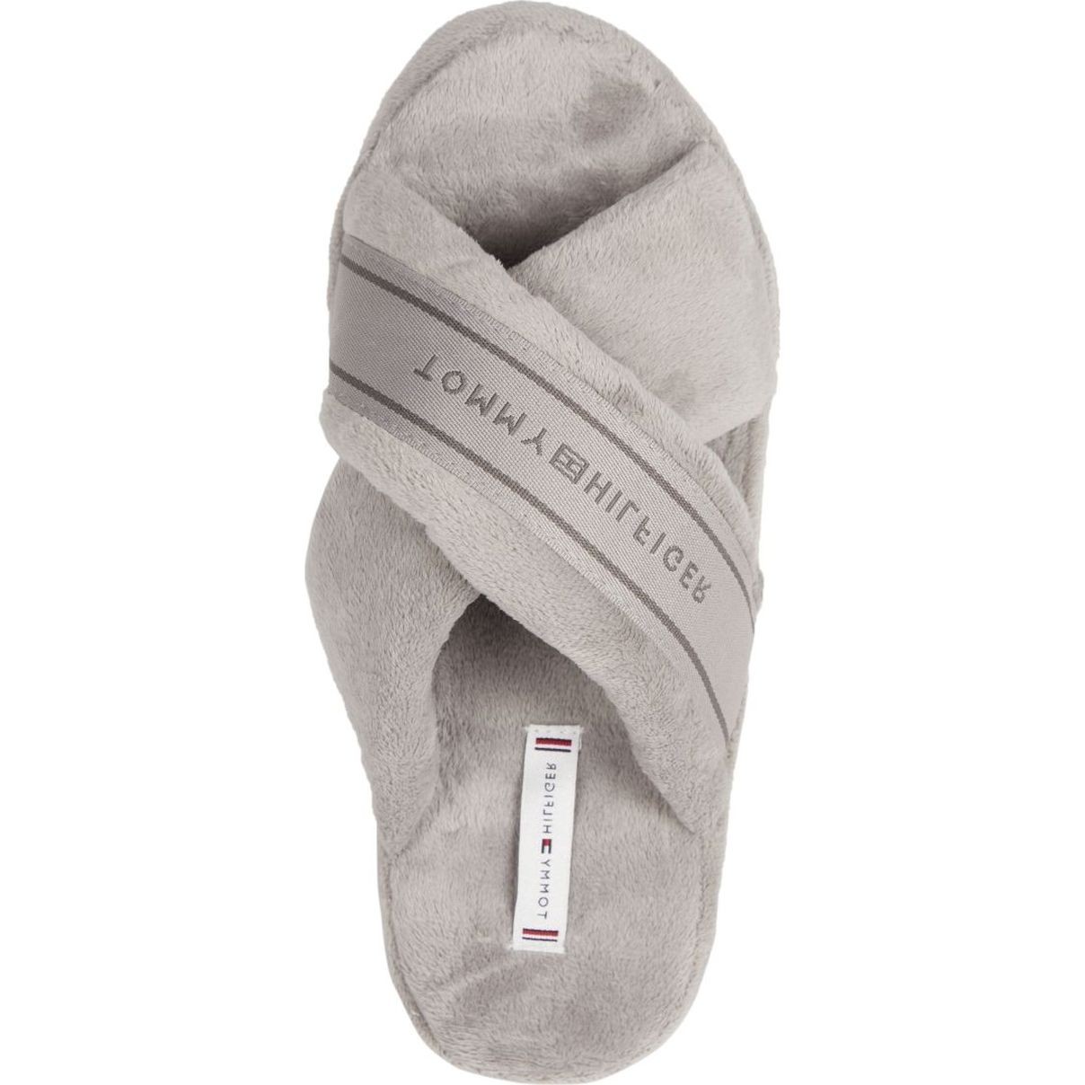 TOMMY HILFIGER Namų šlepetės moterims, Pilka, COMFY HOME SLIPPERS WISTRAPS 4