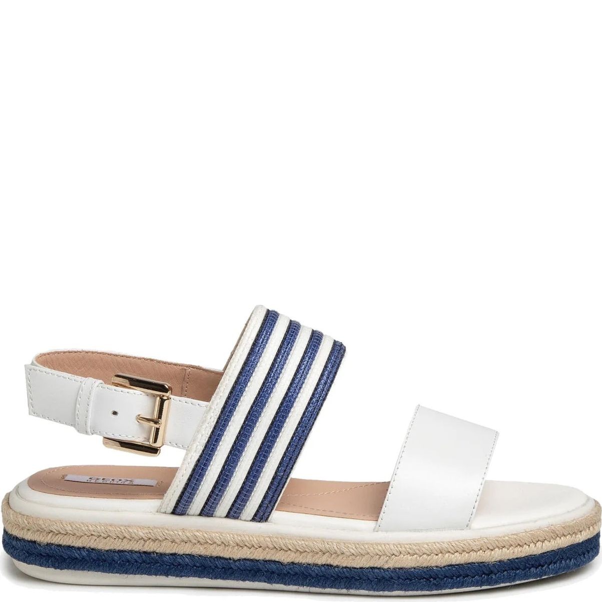 GEOX Basutės moterims, Balta, SANDALS 2