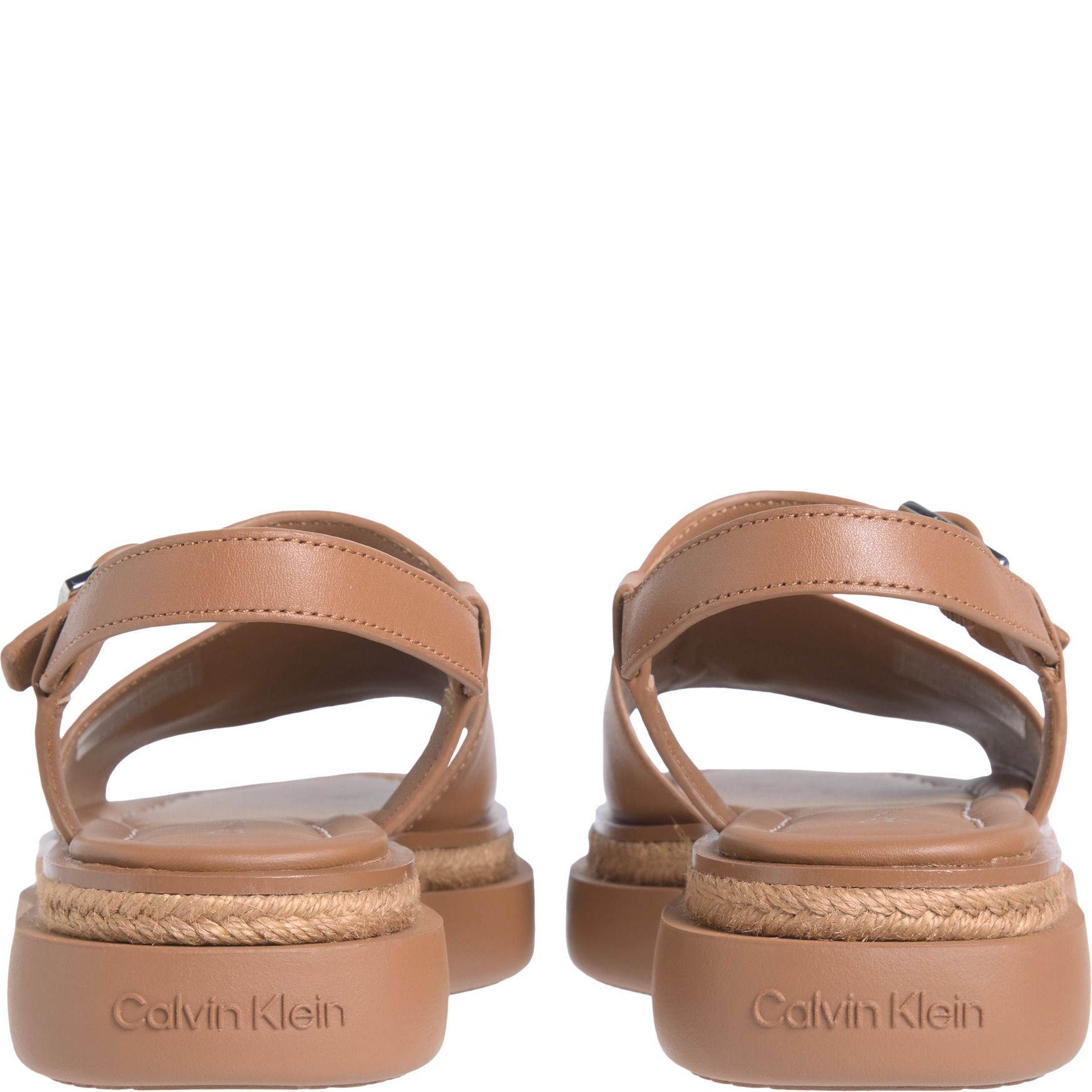 CALVIN KLEIN Basutės moterims, Ruda, Flatform sandal 4
