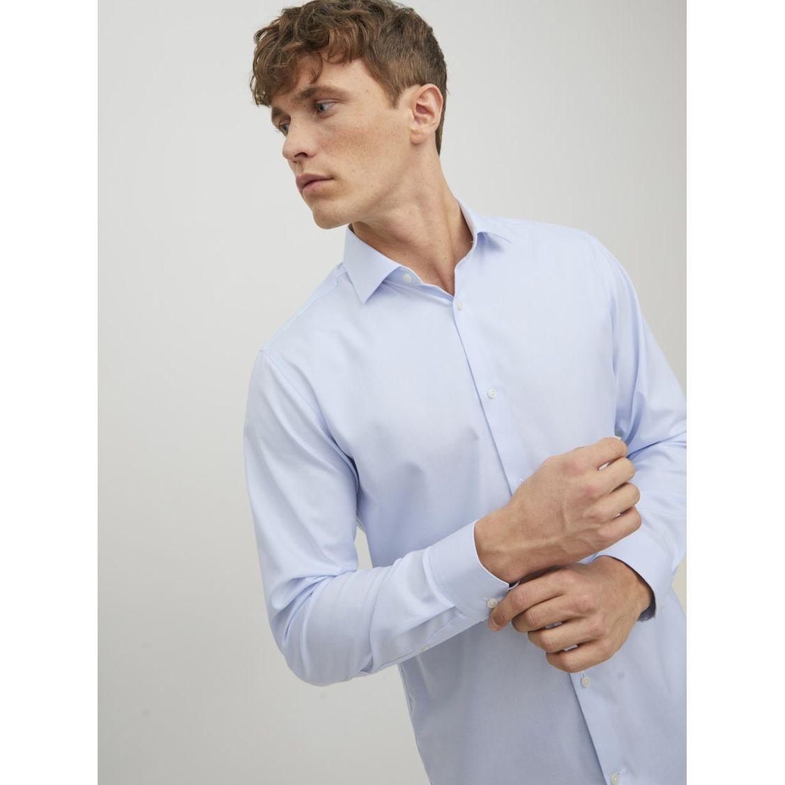 JACK & JONES Marškiniai vyrams, Mėlyna, Jprblaparkshirts 2