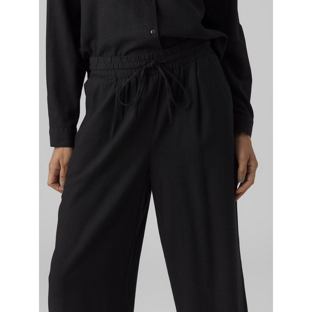 VERO MODA Kelnės moterims, Juoda, Vmjesmilo pants 3