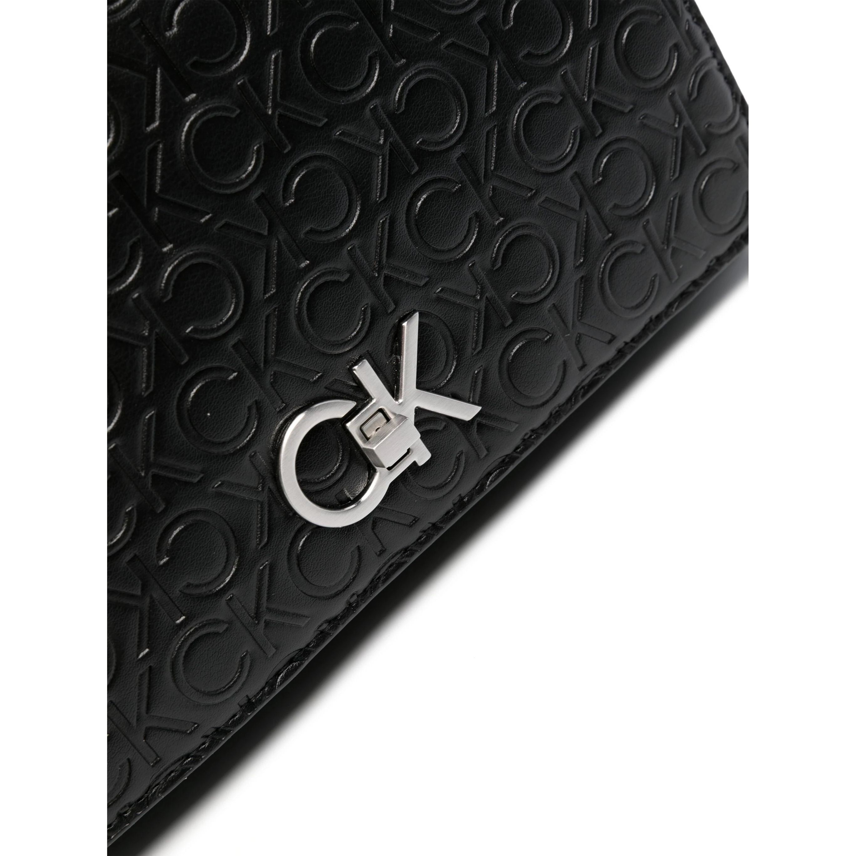 CALVIN KLEIN Rankinė per petį moterims, Juoda, Re-lo shoulder bag 3