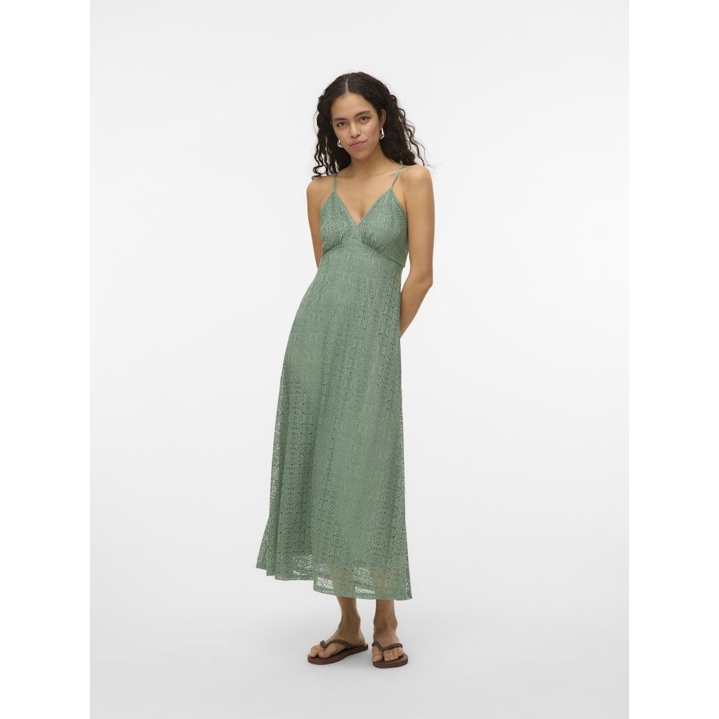 VERO MODA Maxi suknelė moterims, Chaki, Maya singlet dress 5