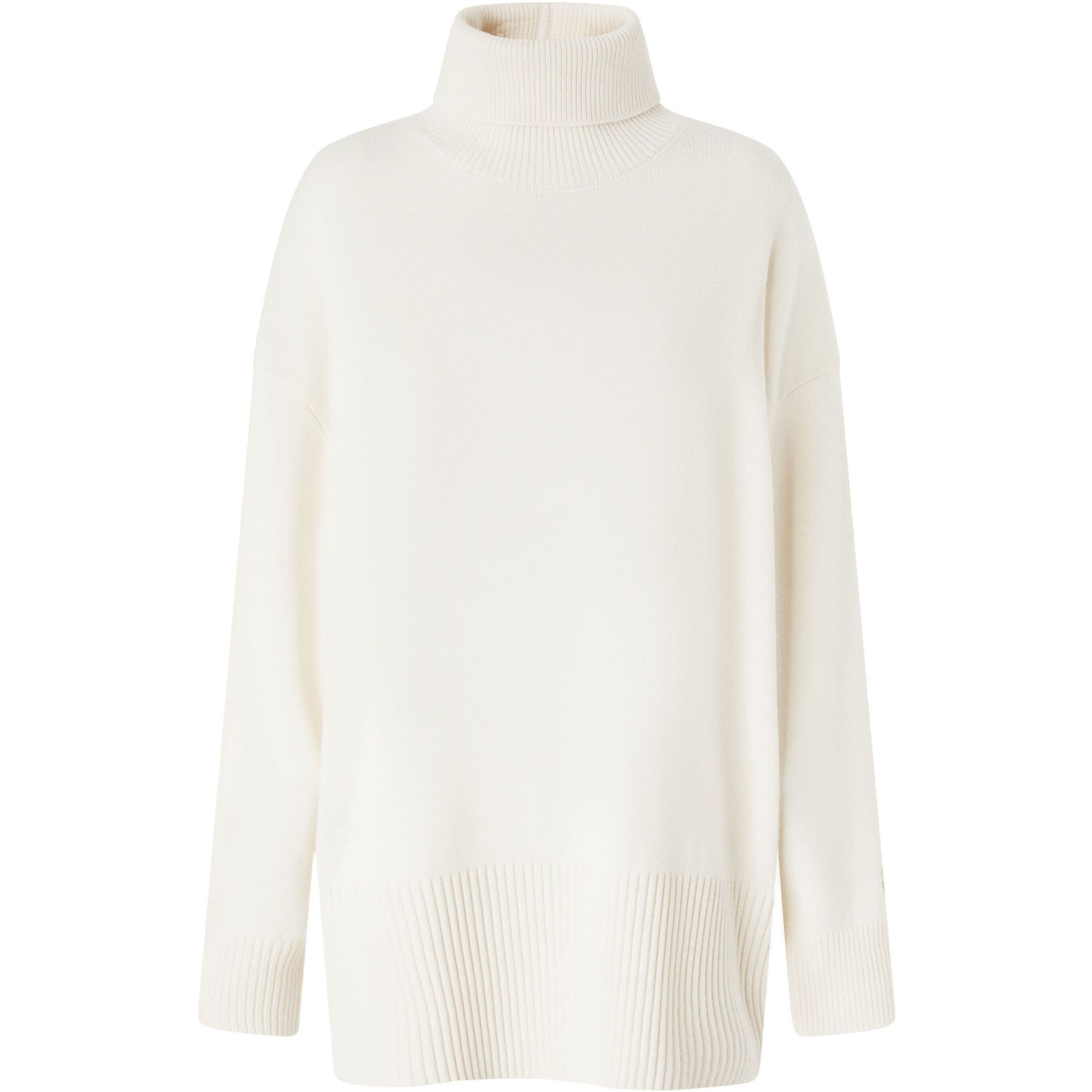 PINKO Megztinis su kaklu moterims, Balta, Turtleneck 1