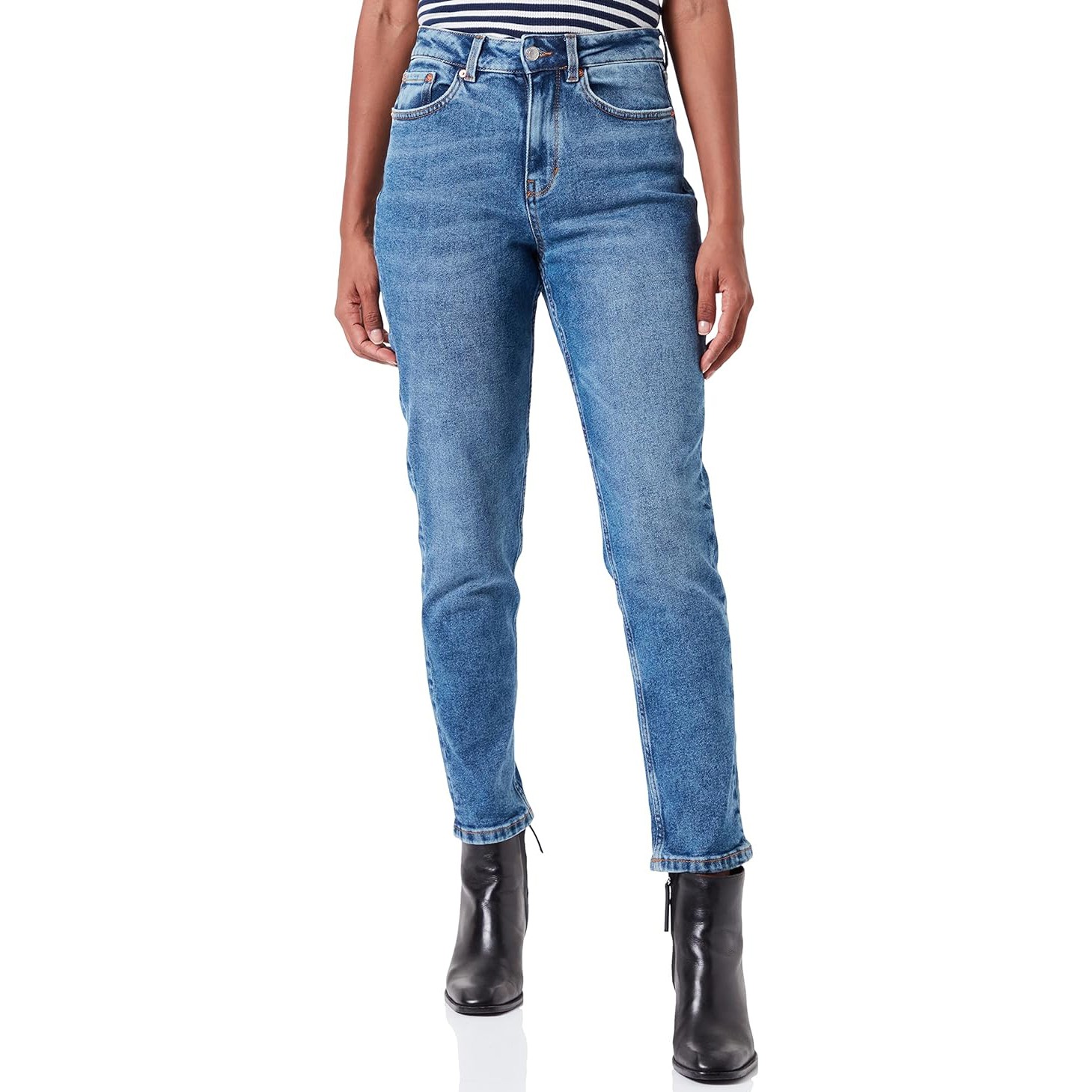TOM TAILOR Tiesūs džinsai moterims, Mėlyna, Džinsai 1
