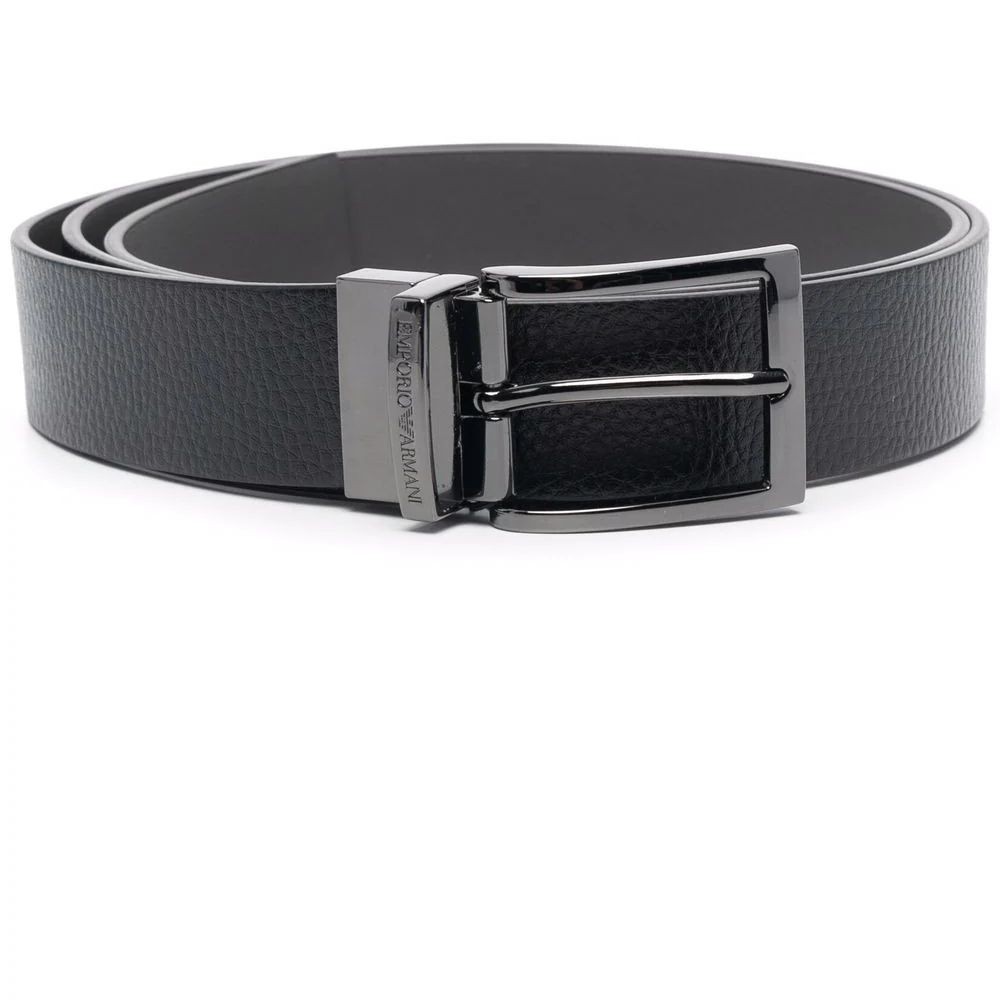 EMPORIO ARMANI Diržas vyrams, Juoda, Tongue belt 1