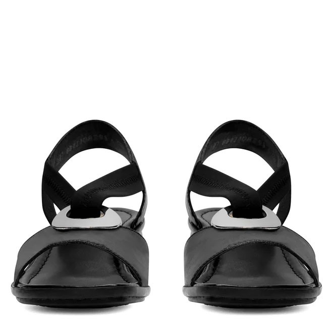 RIEKER Basutės moterims, Juoda, SANDALS 3