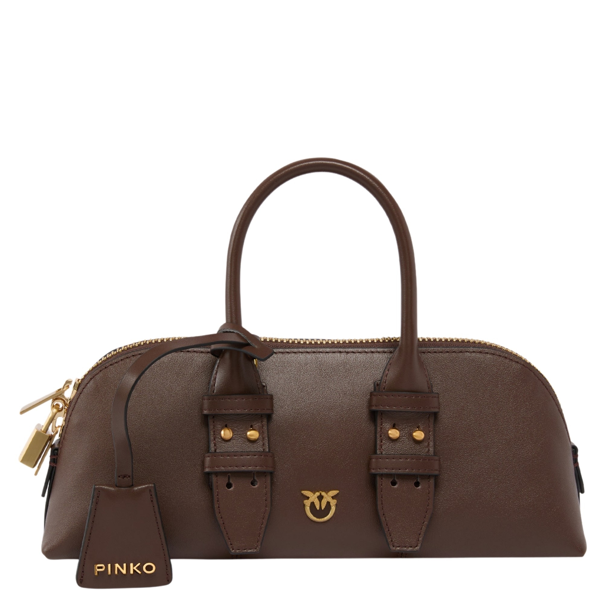 PINKO Rankinė per petį moterims, Ruda, Bowling bag baguette 1