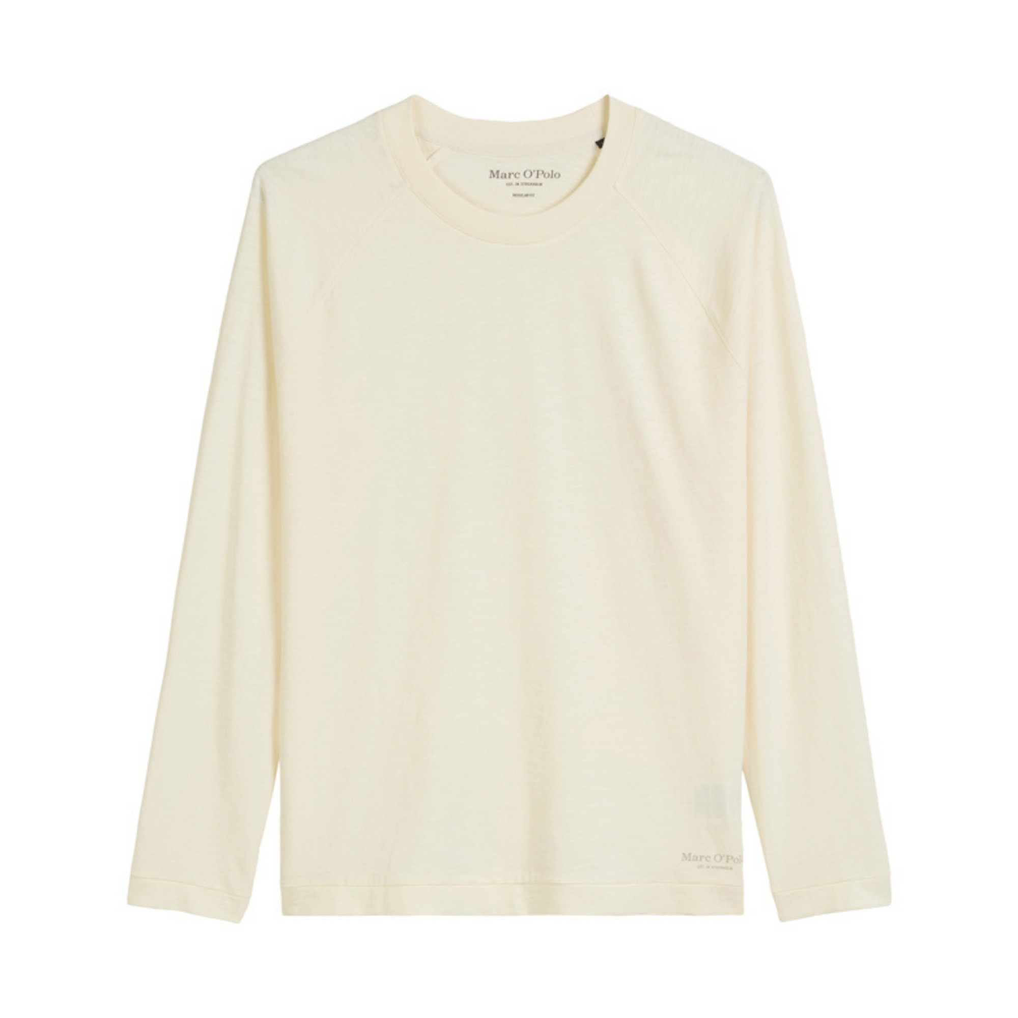MARC O'POLO Marškinėliai ilgom. rankovėmis vyrams, Balta, 528222252036 Tshirts lo