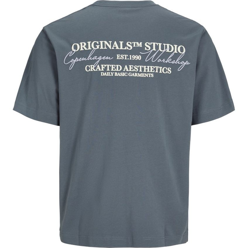 JACK & JONES Marškinėliai vyrams, Žalia, Islington type tee 2