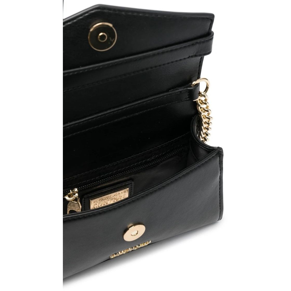 VERSACE JEANS CUTURE Rankinė per petį moterims, Juoda, Range f - special crossbody 4