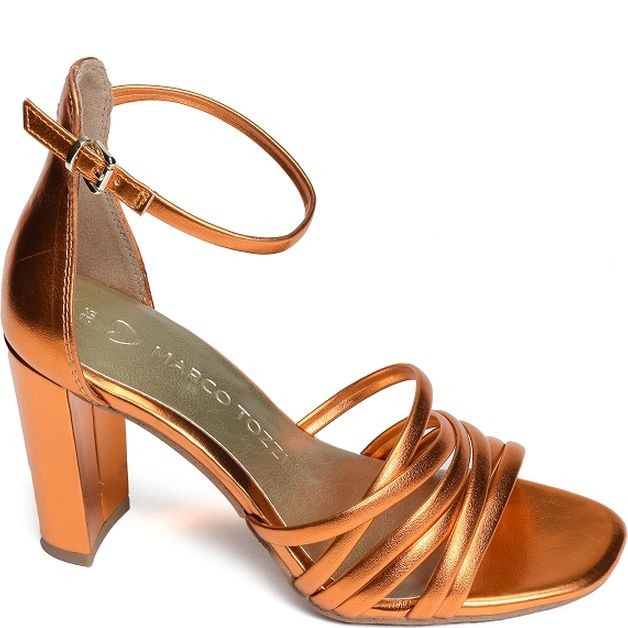 MARCO TOZZI Basutės moterims, Oranžinė, SANDALS 1
