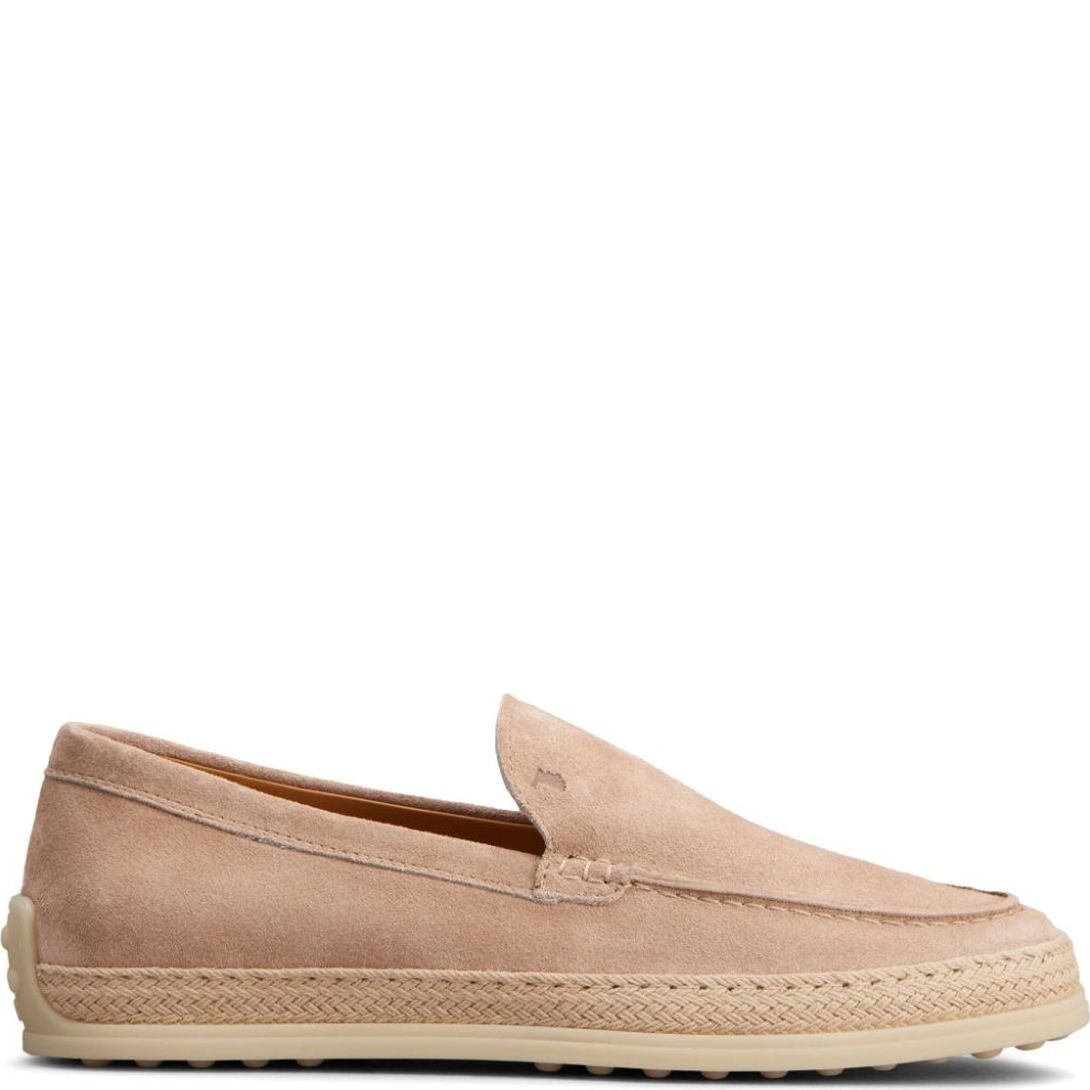 TODS Loaferiai moterims, Smėlio, Gomma leather loafers 2