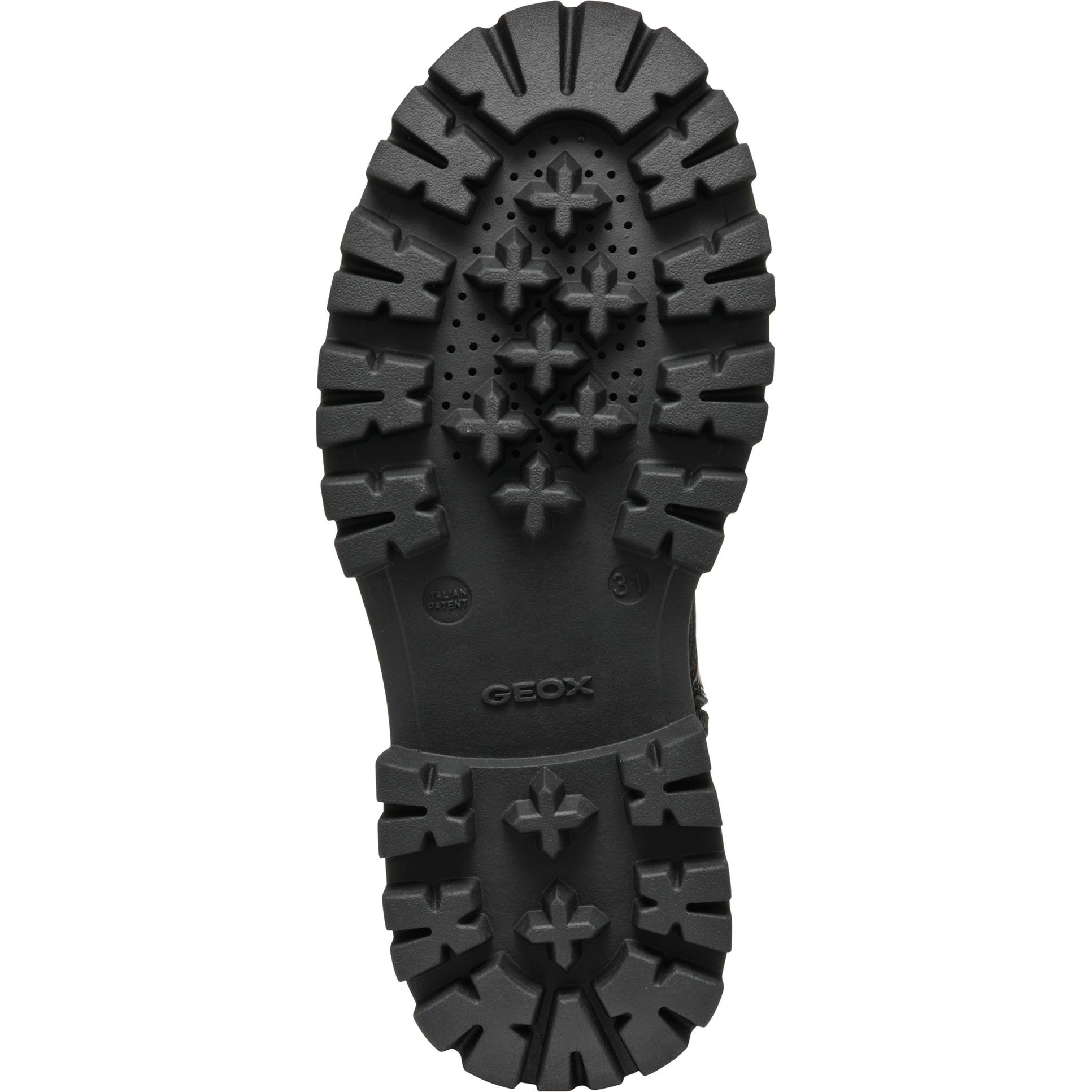 GEOX Aulinukai mergaitėms, Juoda, Maquinnens booties 6