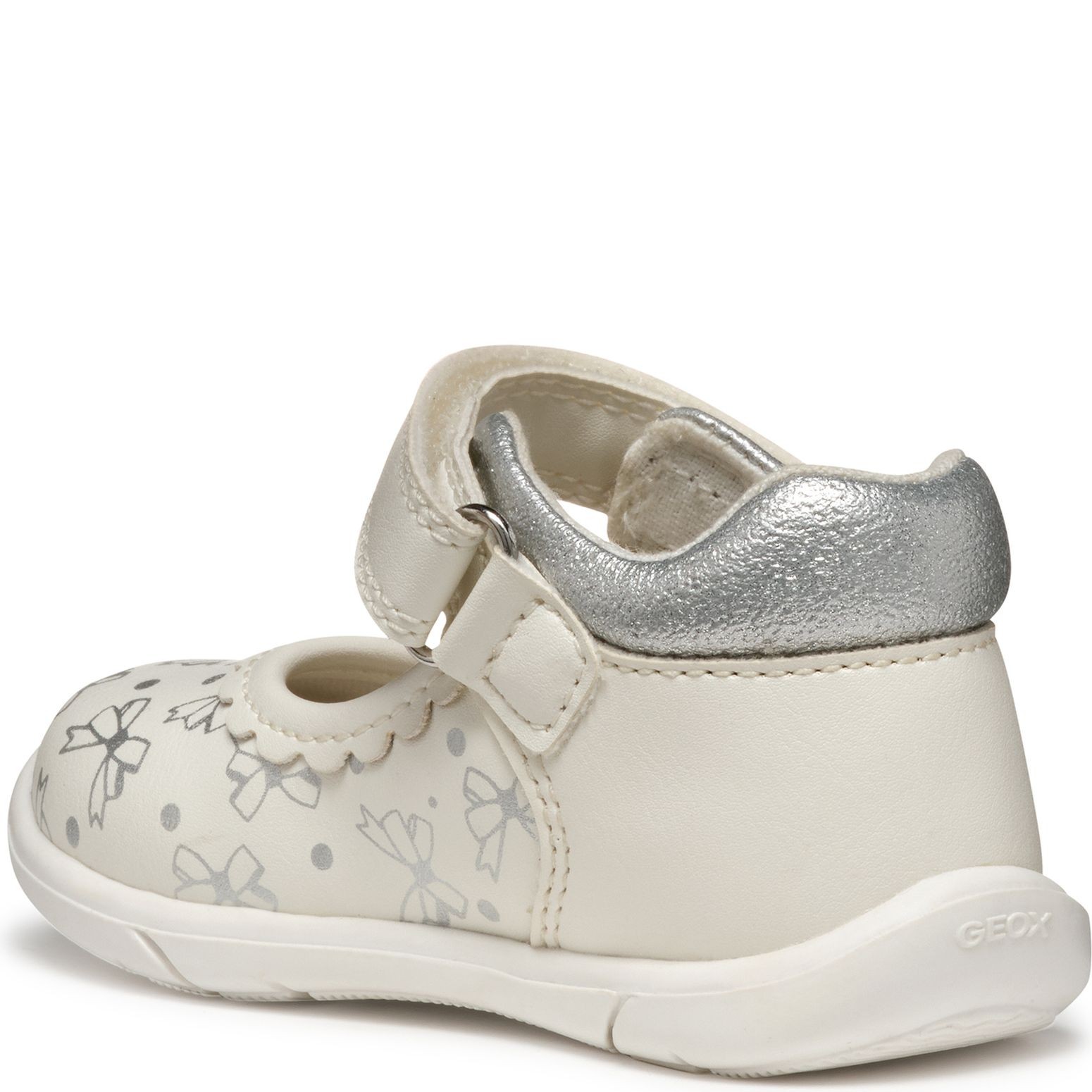 GEOX Balerinos mergaitėms, Balta, Zapito ballerinas 2