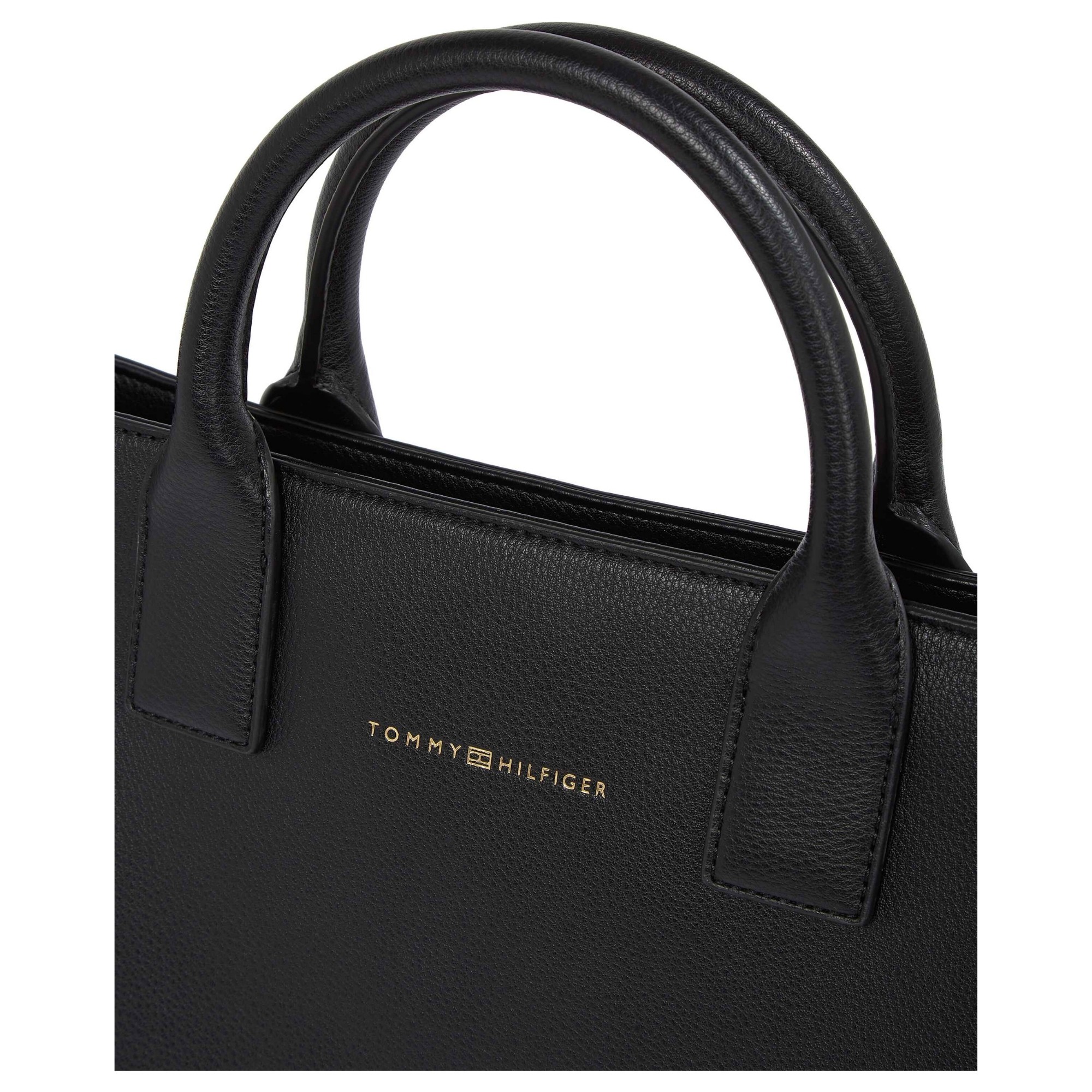 TOMMY HILFIGER Rankinė moterims, Juoda, TH casual tote 4