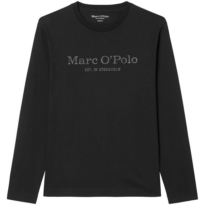 MARC O'POLO Megztinis vyrams, Juoda 1