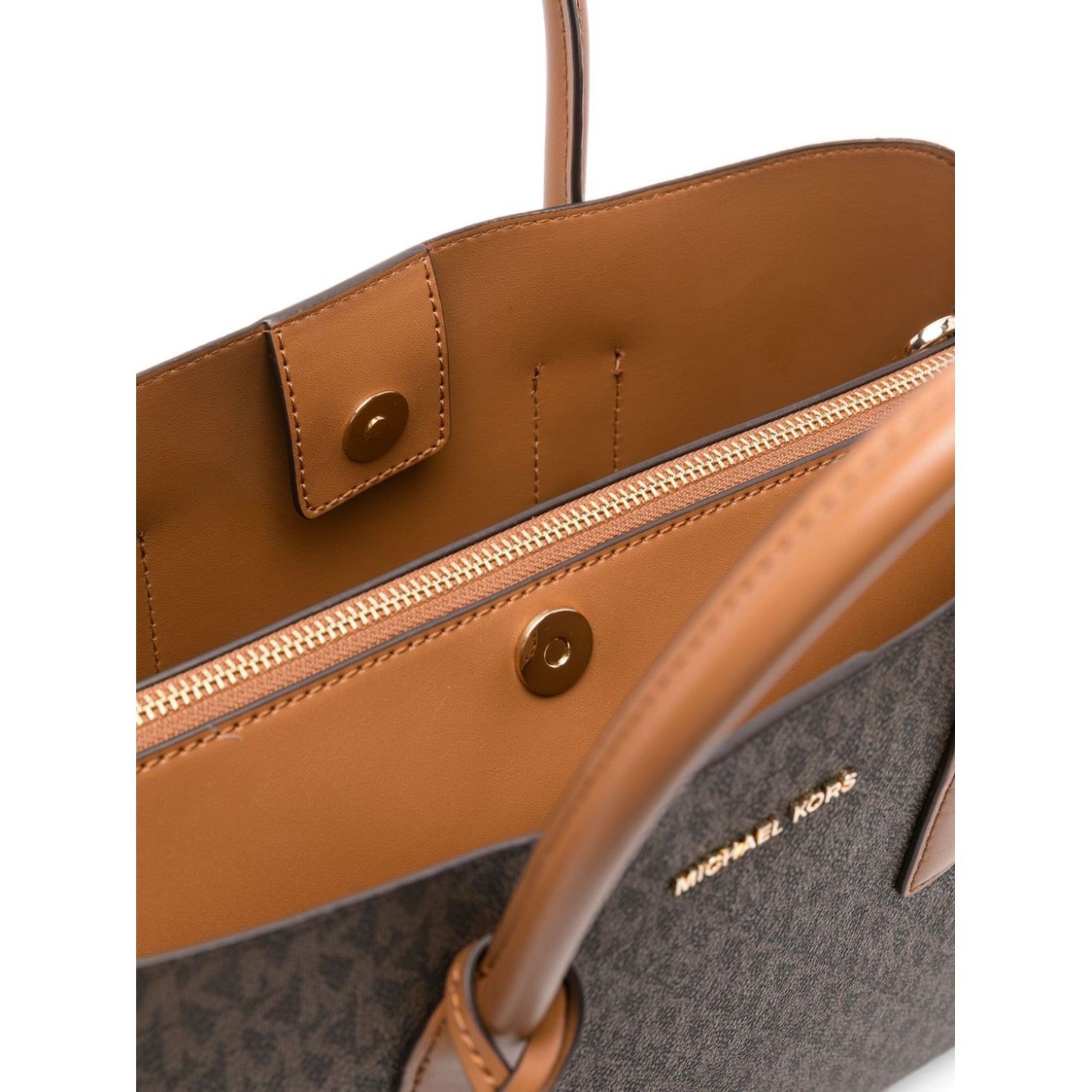 MICHAEL KORS Delninukė moterims, Ruda, Large satchel 4