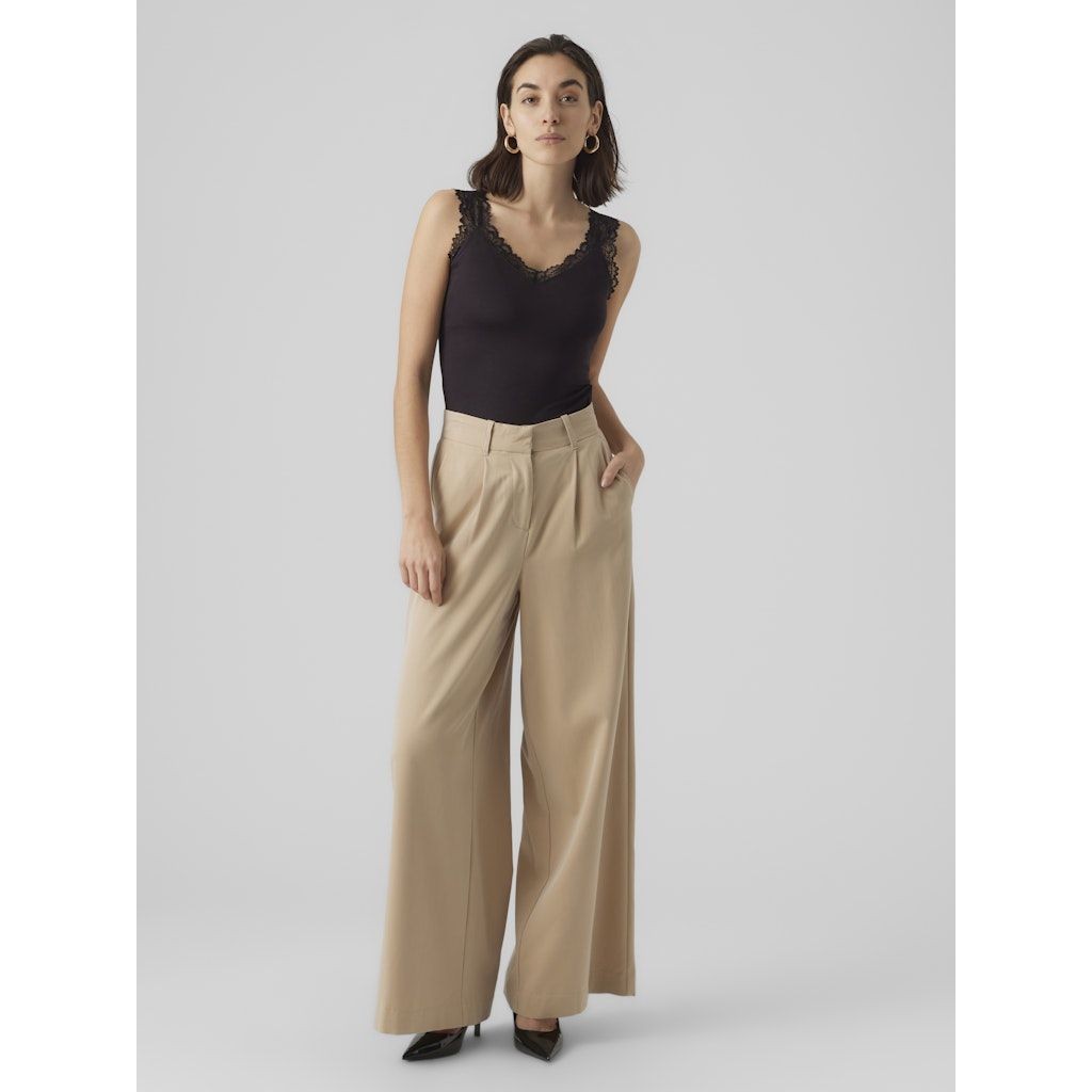 VERO MODA Palaidinės moterims, Juoda, VMROSA SL TOP JRS NO 4