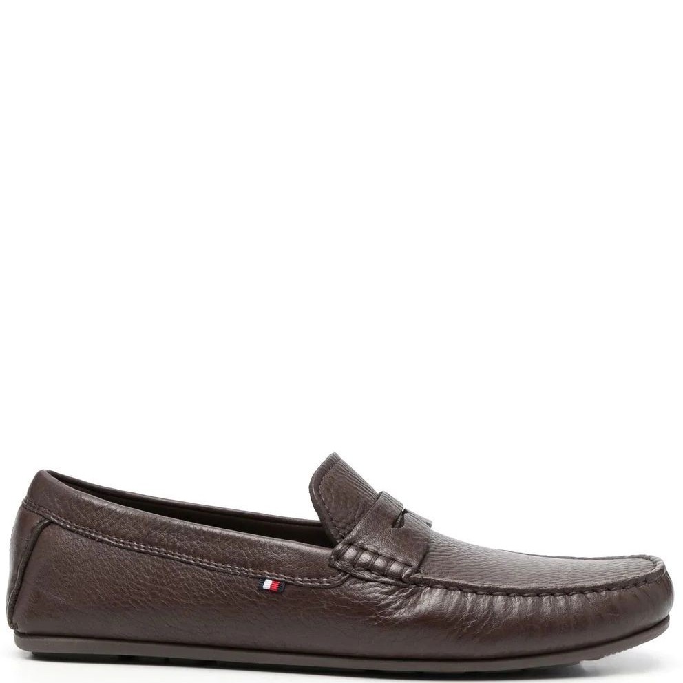 TOMMY HILFIGER Mokasinai vyrams, Ruda, Casual driver mocasins 1
