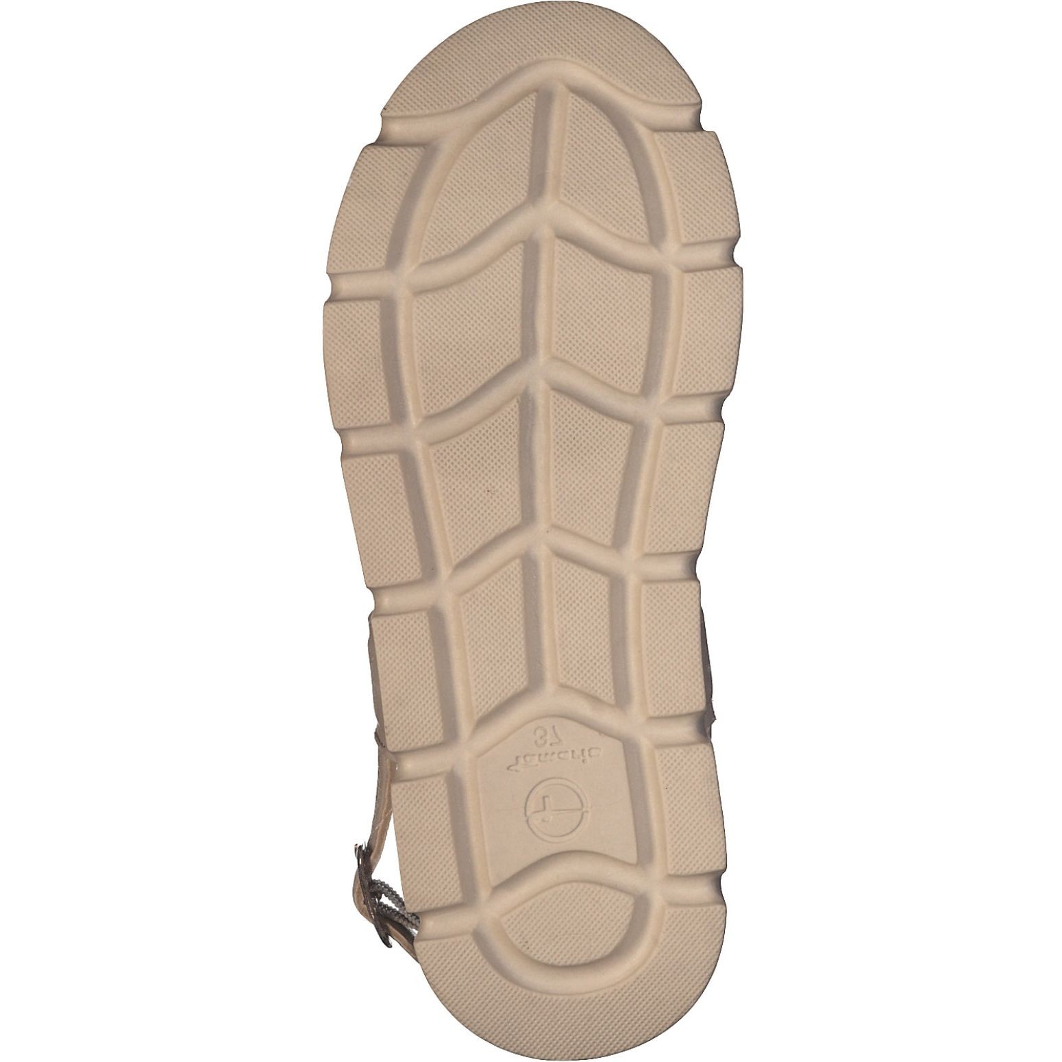 TAMARIS Basutės moterims, Smėlio, SANDALS 4