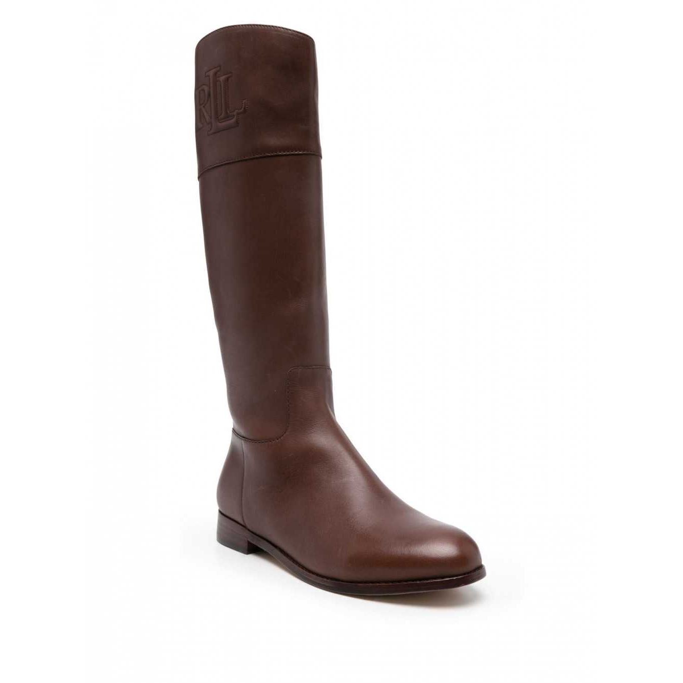 LAUREN RALPH LAUREN Aulinukai moterims, Ruda, Justine ii boots tall boot 1