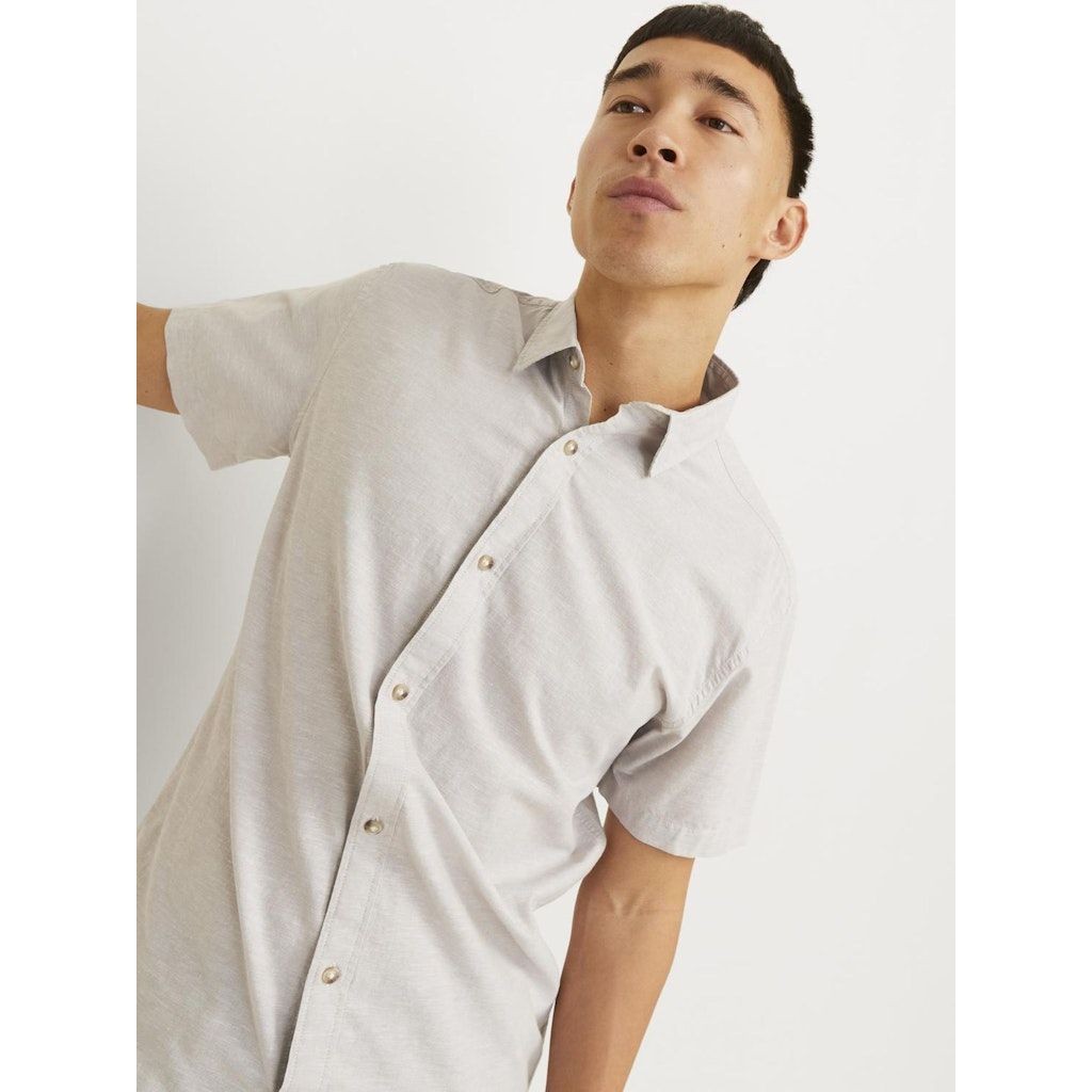 JACK & JONES Marškiniai vyrams, Ruda, Jjesummer shirts 7