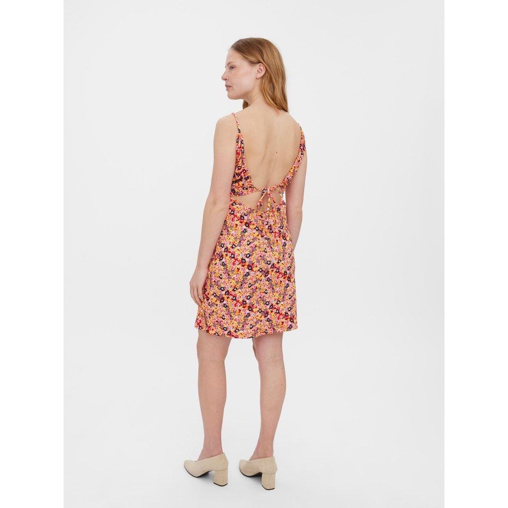 VERO MODA Midi suknelė moterims, Raudona, VMULLIPAM SINGLET SHO 5