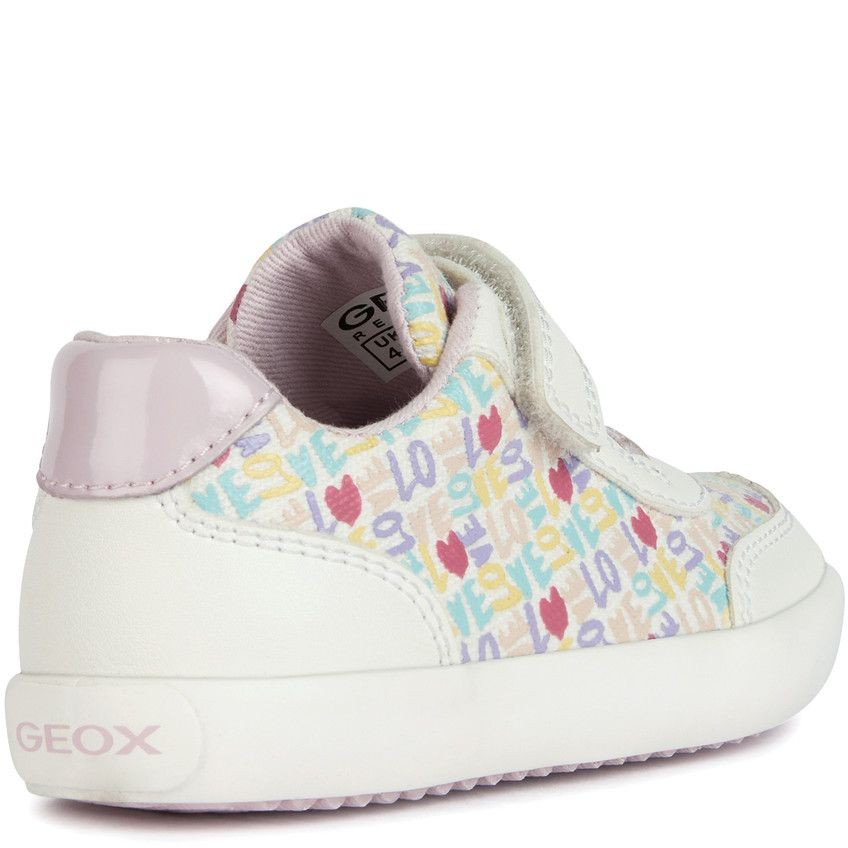 GEOX Sportiniai bateliai mergaitėms, Balta, GISLI SPORT SHOES 4
