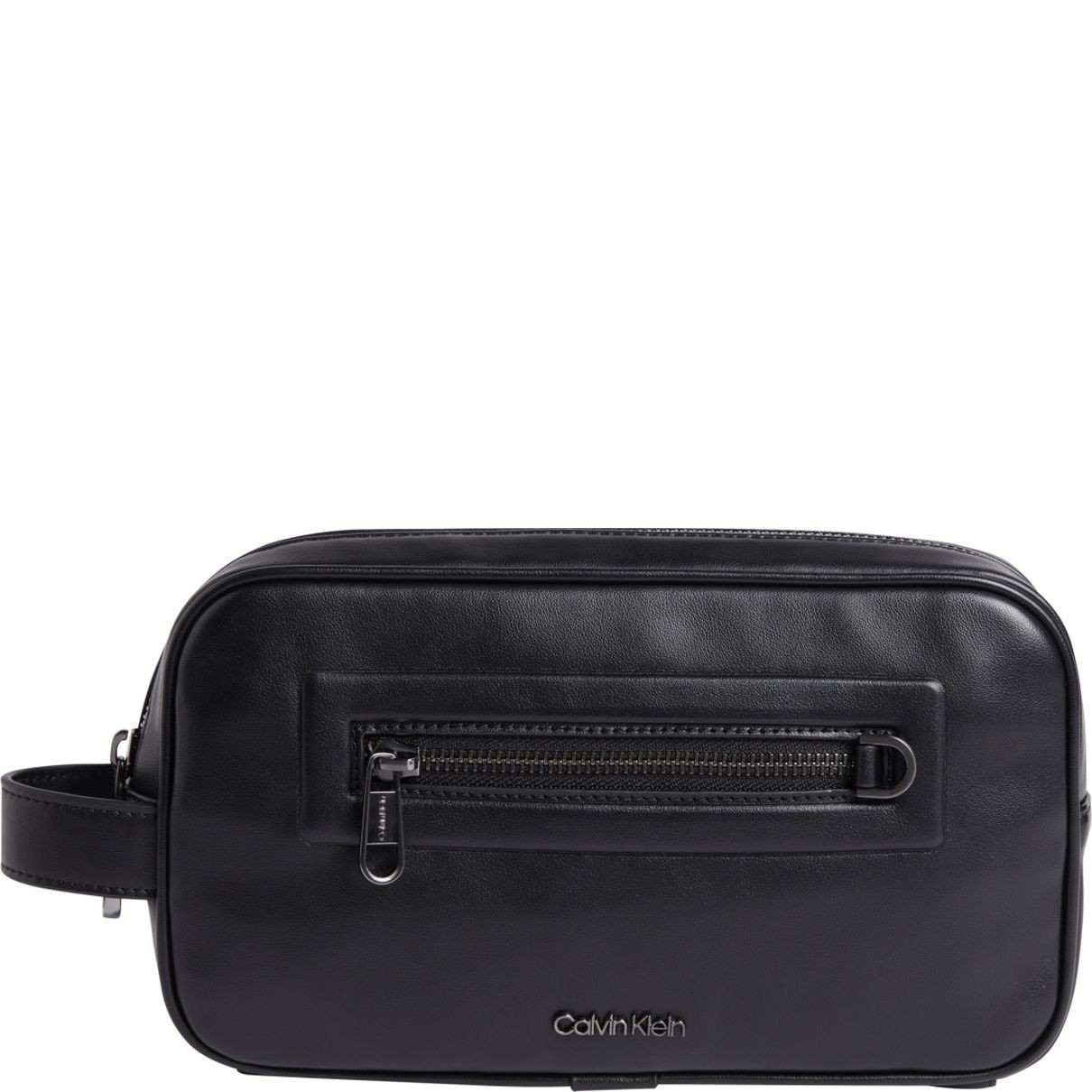 CALVIN KLEIN Kosmetinė vyrams, Juoda, Elevated slim washbag 1