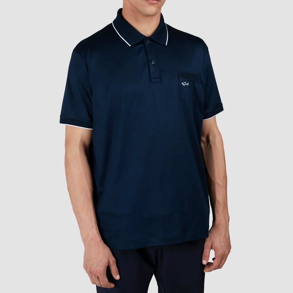 PAUL&SHARK Polo marškiniai trumpos rank. vyrams, Mėlyna, Short sleeve polo 2