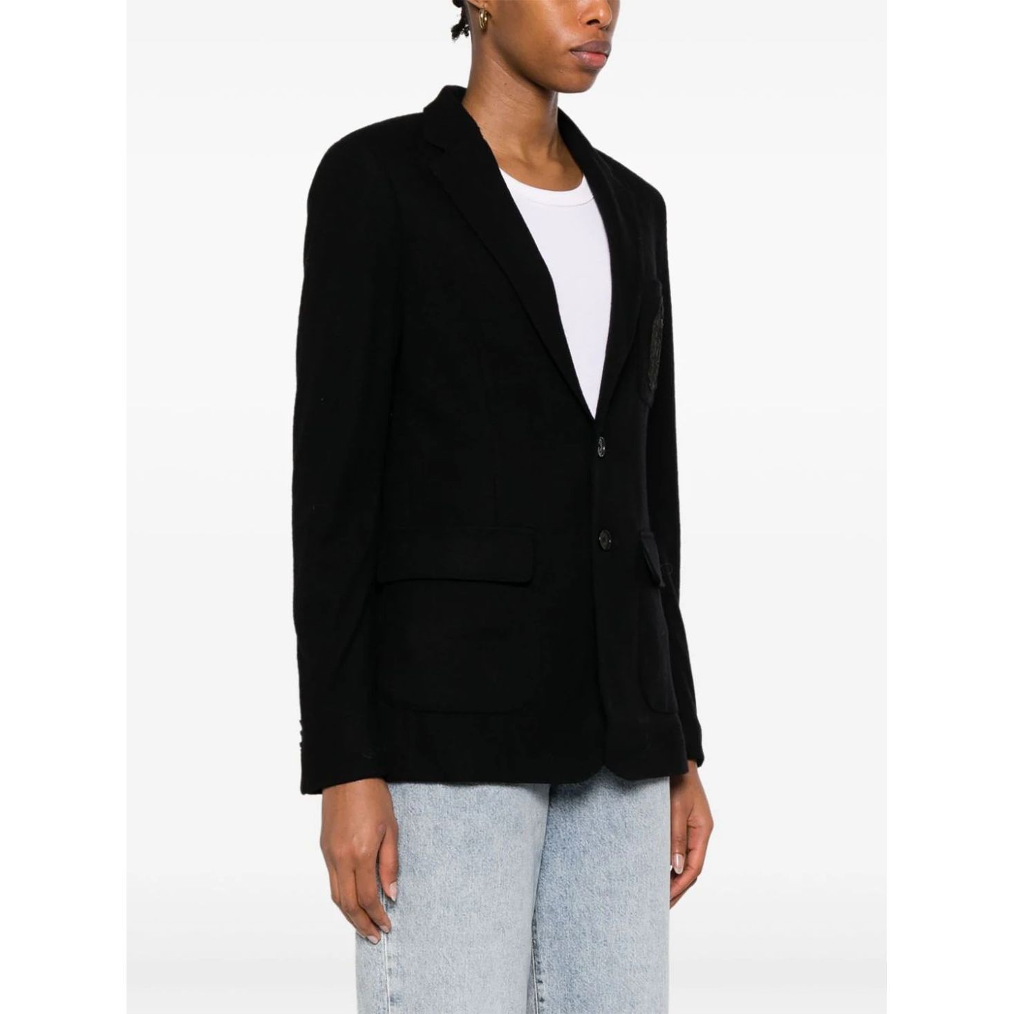 POLO RALPH LAUREN Švarkas moterims, Juoda, Blazer 3