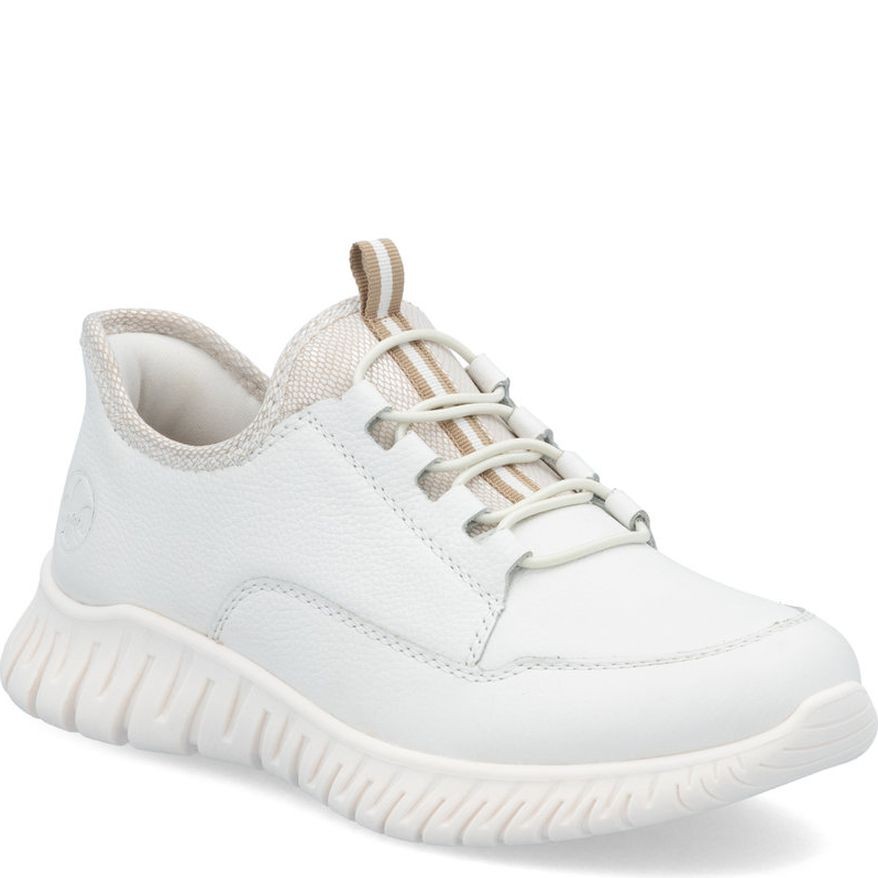 RIEKER Laisvalaikio bateliai moterims, Balta, Sneakers 1