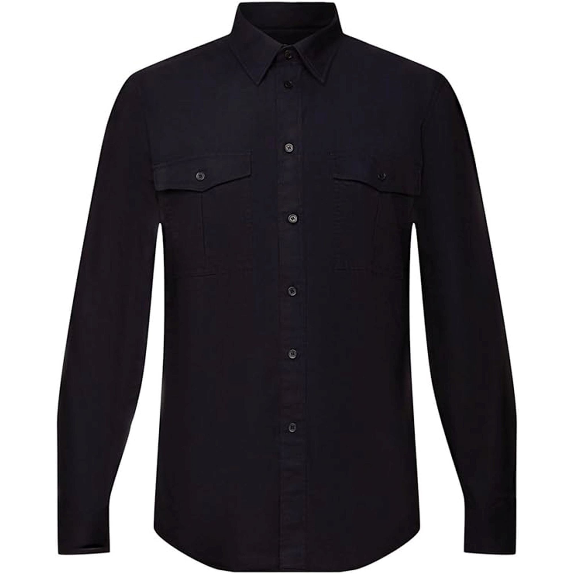 ESPRIT Marškiniai vyrams, juoda, SUS F acid wash 1