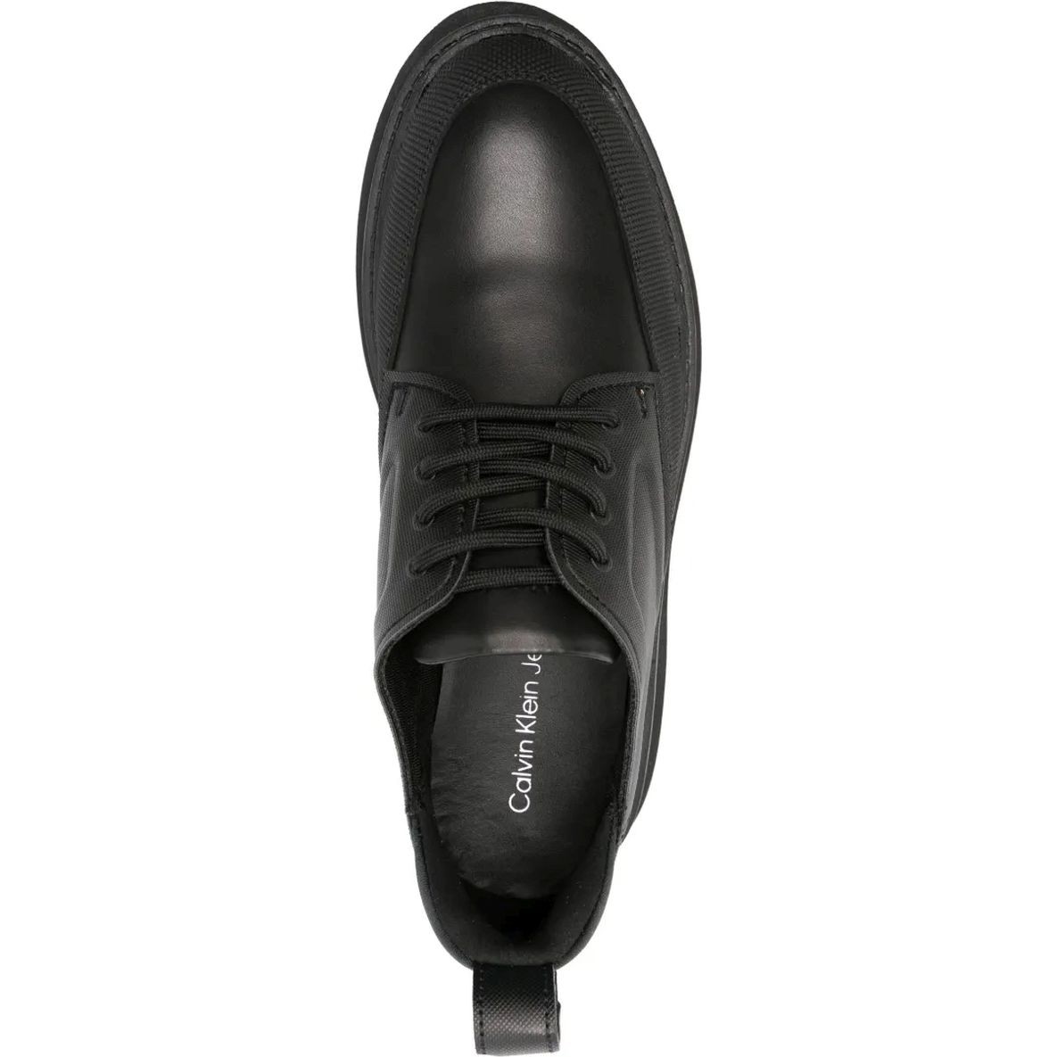 CALVIN KLEIN JEANS Klasikiniai batai moterims, Juoda, Flatform laceup derby 4