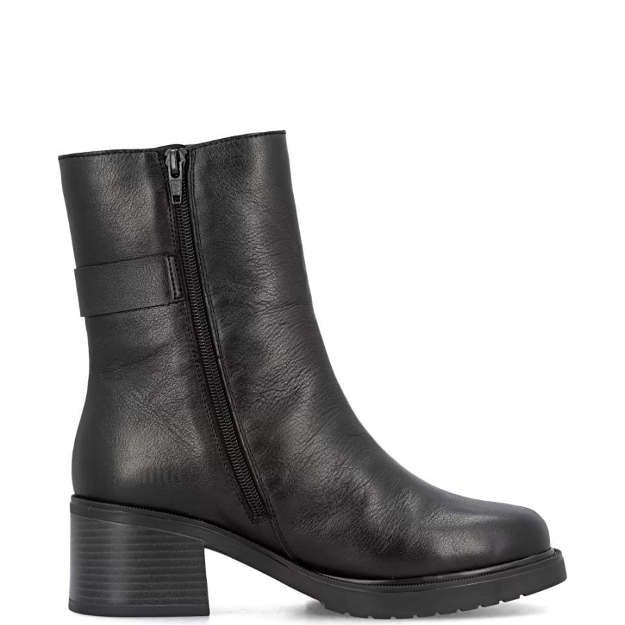 RIEKER Aulinukai moterims, Juoda, Booties 3