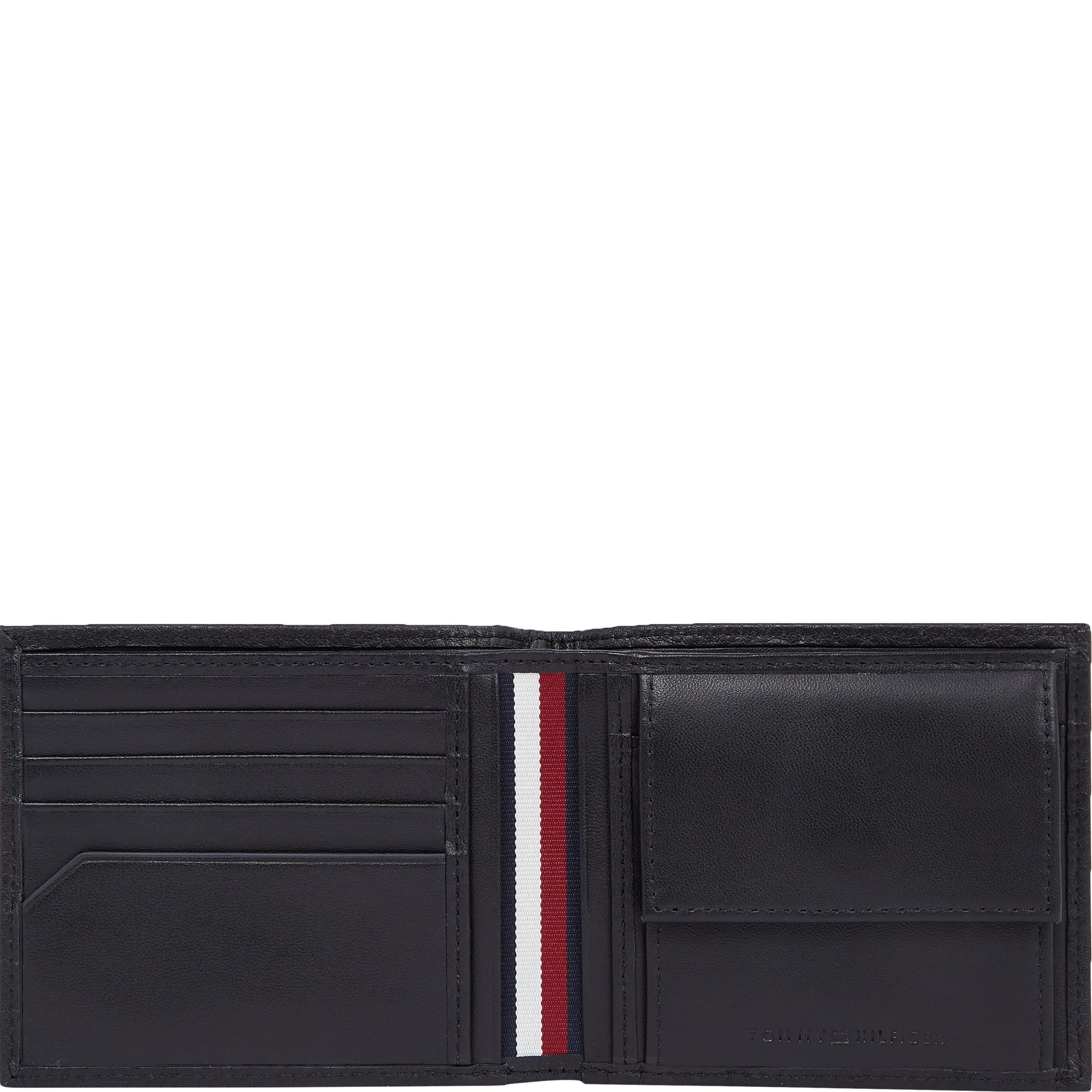 TOMMY HILFIGER Piniginė vyrams, Juoda, Premium cc & coin wallet 3