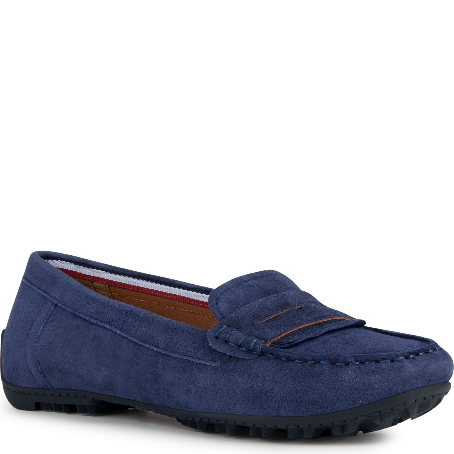 GEOX Mokasinai moterims, Mėlyna, Kosmopolis grip mocasins 1