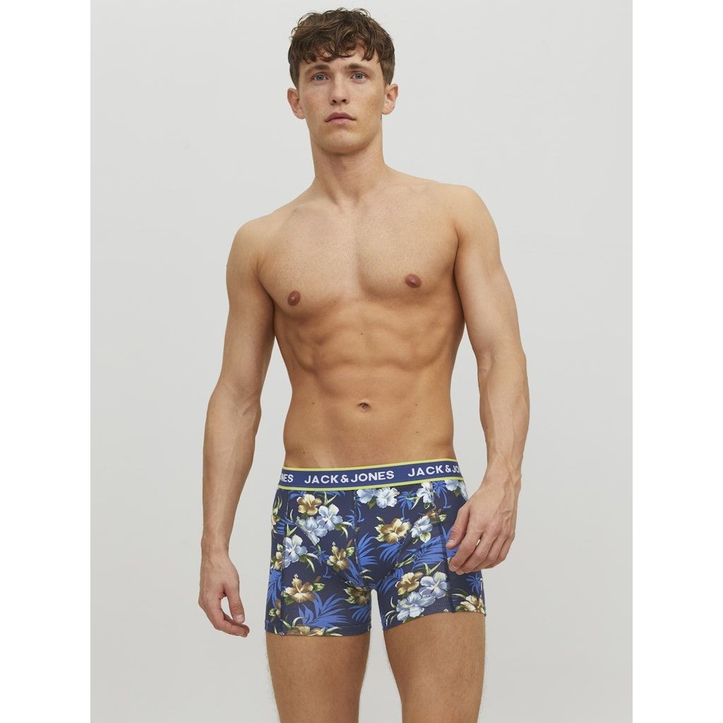 JACK & JONES Kelnaitės vyrams, JACFLOWER TRUNKS 3 P 5