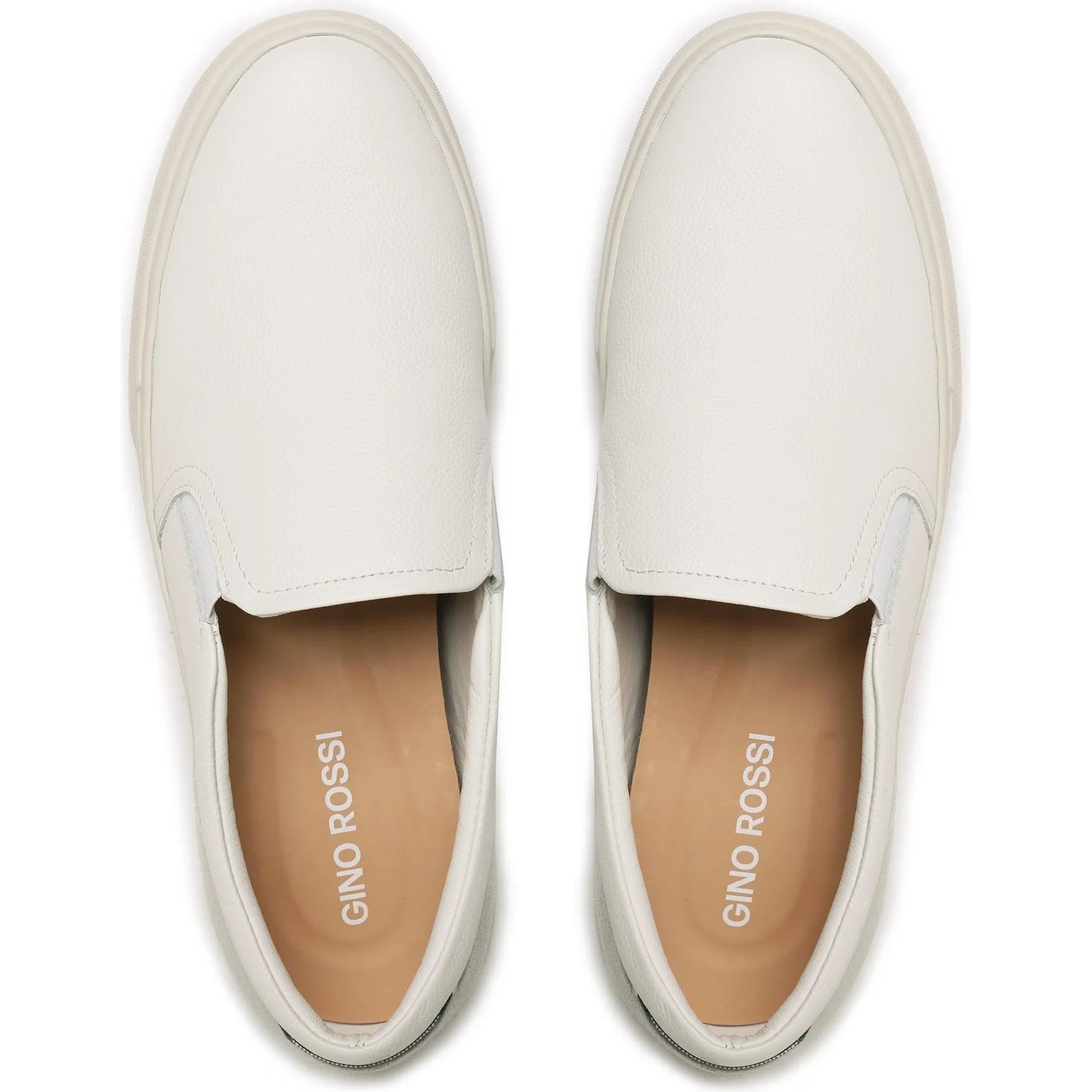 GINO ROSSI Bateliai - vyrams, Balta, SHOES 4