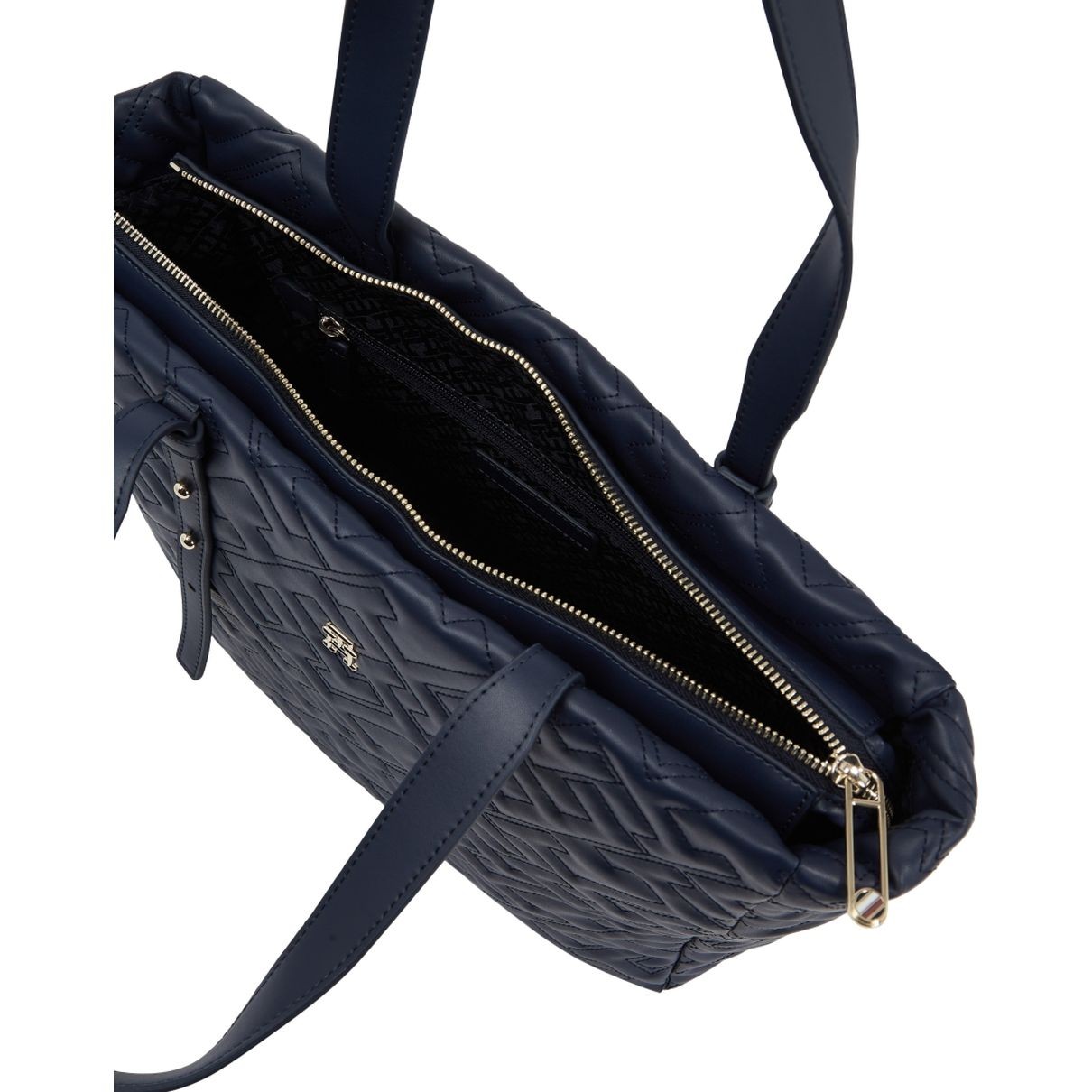 TOMMY HILFIGER Pirkinių krepšys moterims, Mėlyna, Soft tote mono 4