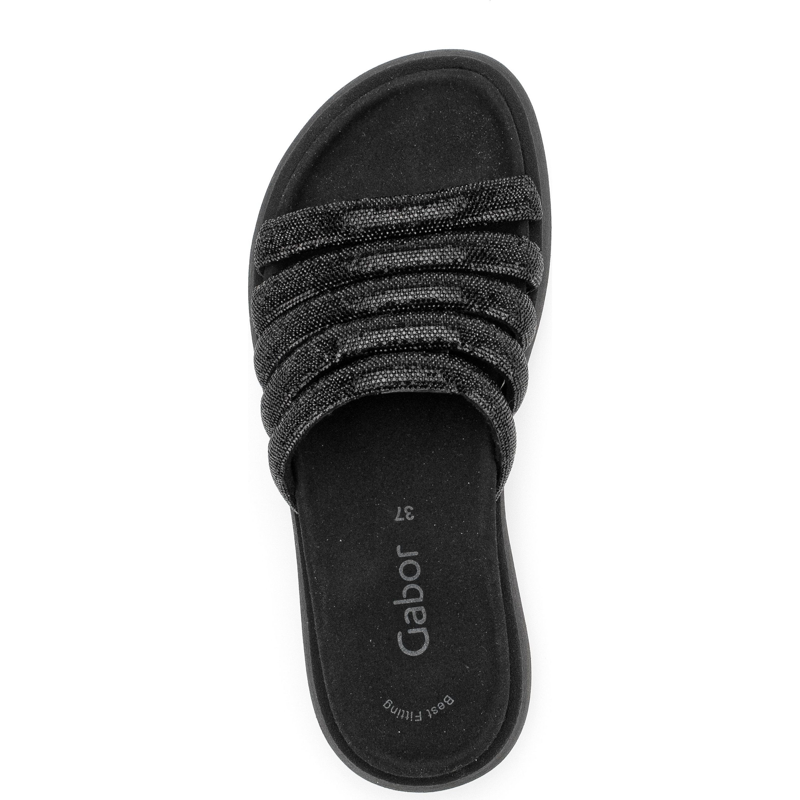 GABOR Šlepetės moterims, Juoda, Slippers 4