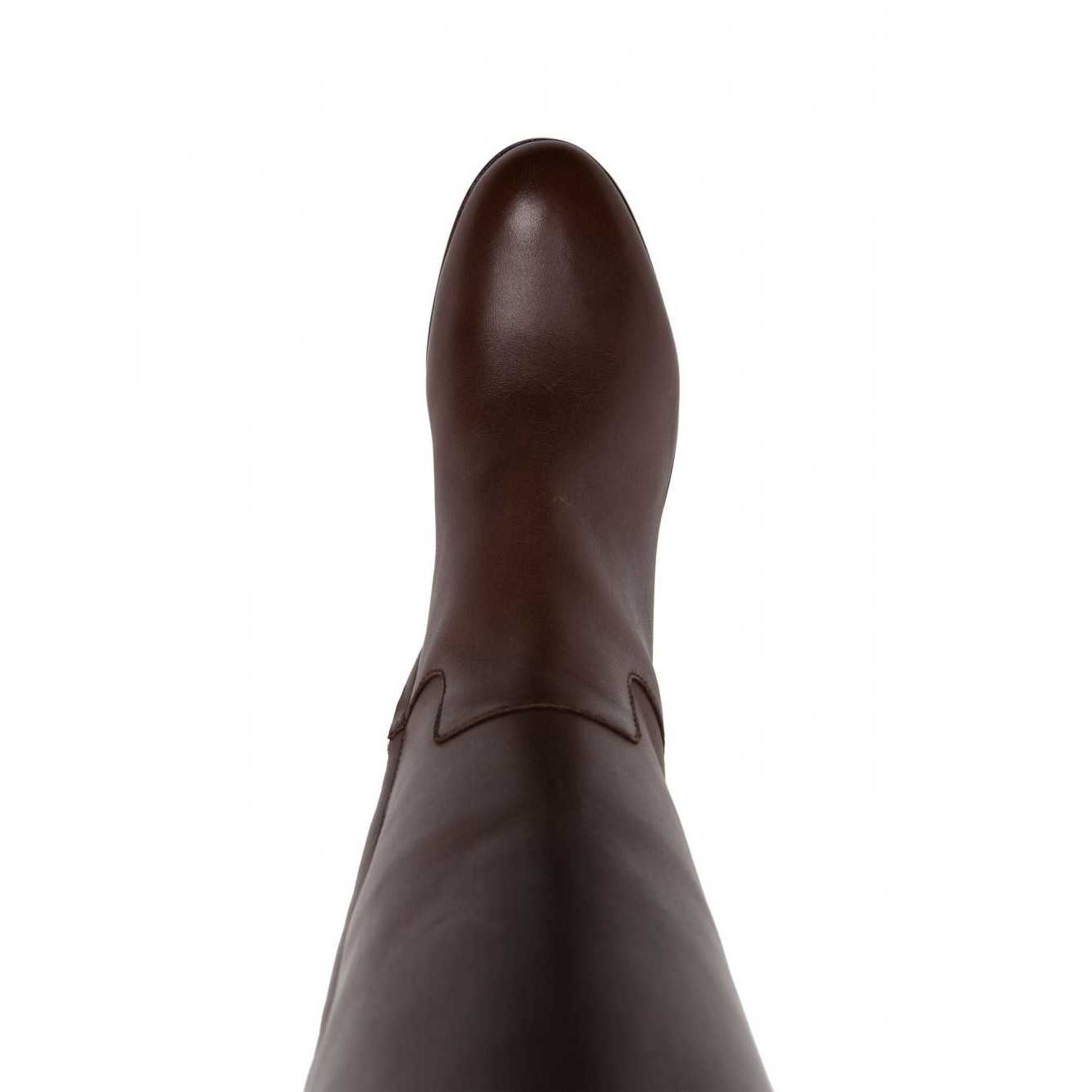 LAUREN RALPH LAUREN Aulinukai moterims, Ruda, Justine ii boots tall boot 4