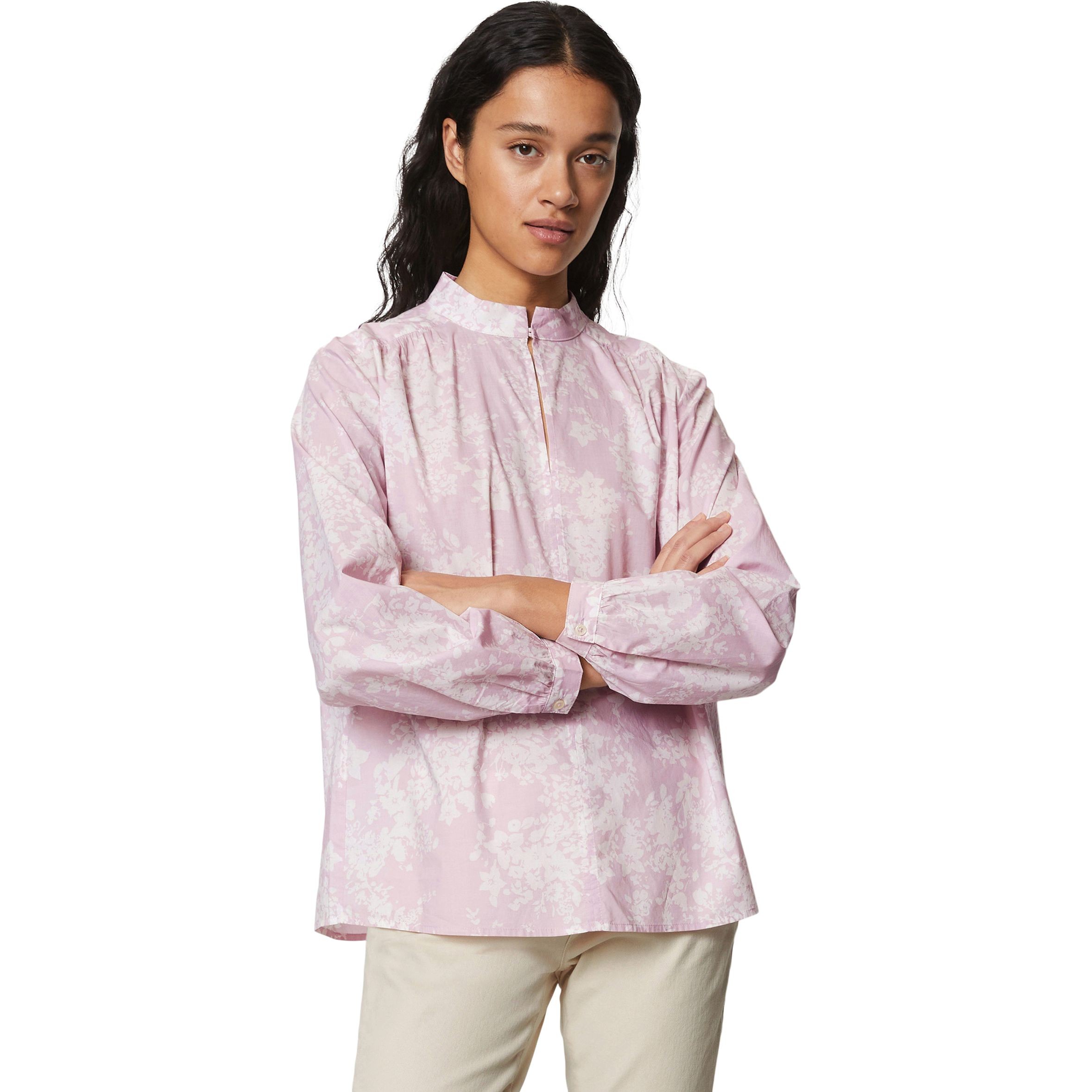 MARC O'POLO Marškiniai ilgomis rankovėmis moterims, Rožinė 2