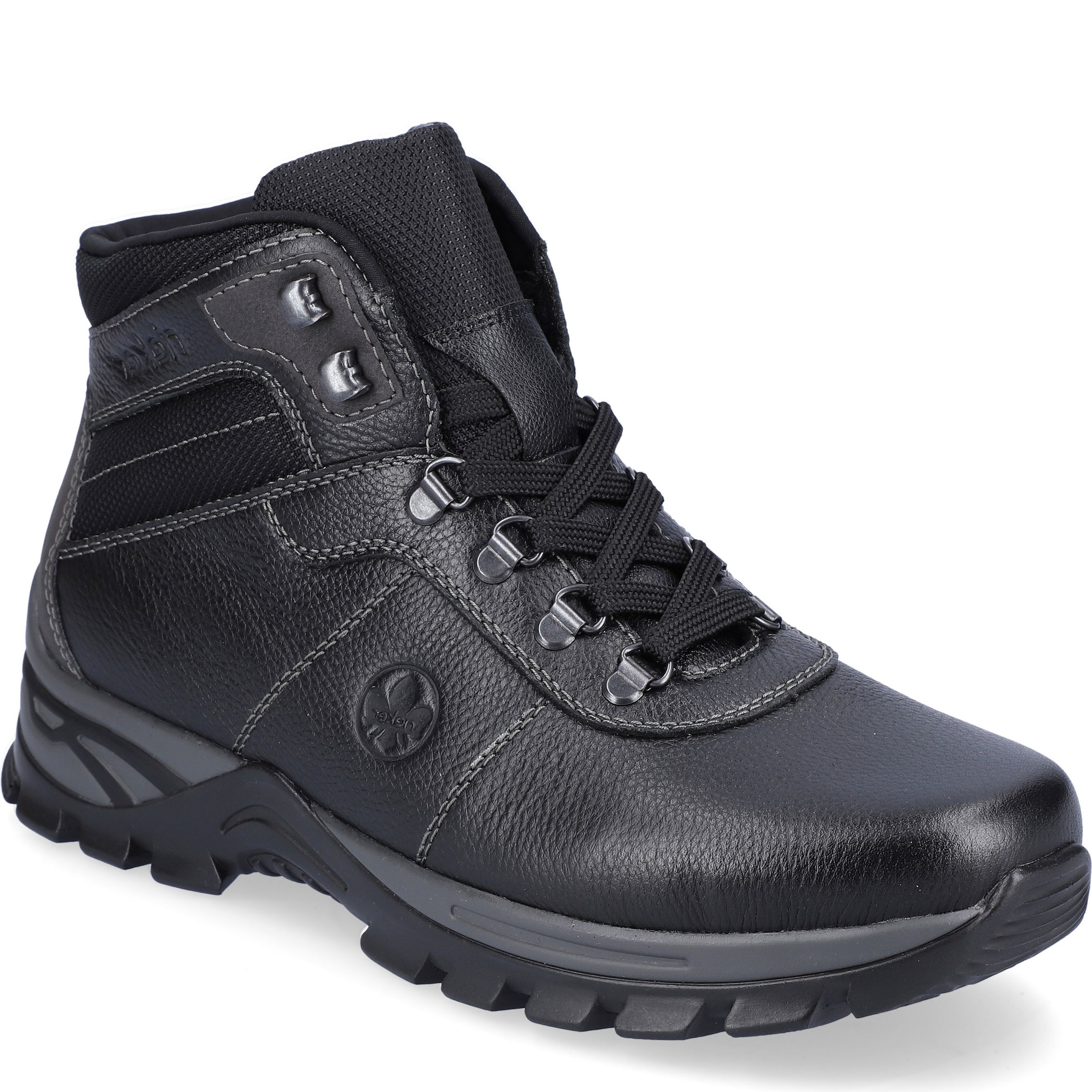 RIEKER Aulinukai vyrams, Juoda, BOOTIES 1