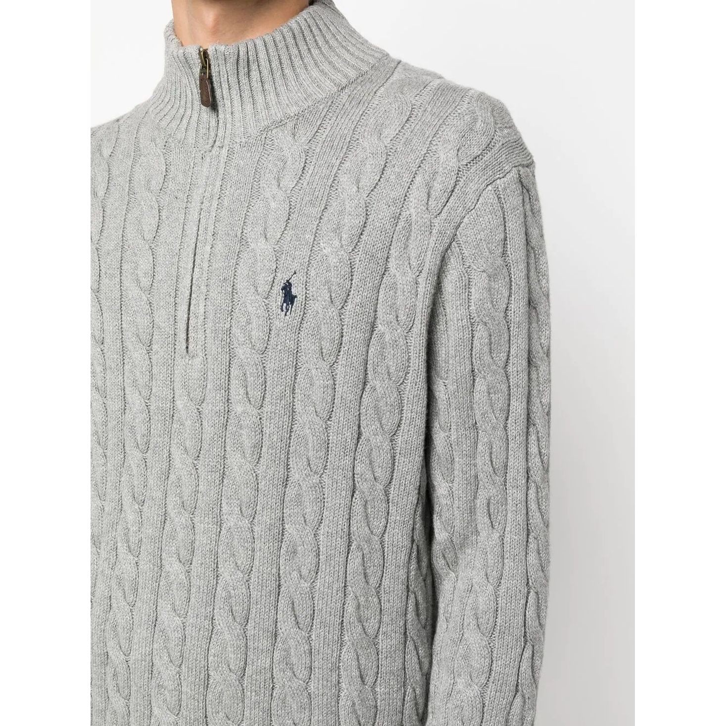 POLO RALPH LAUREN Megztinis vyrams, Pilka, Long sleeve sweater 4