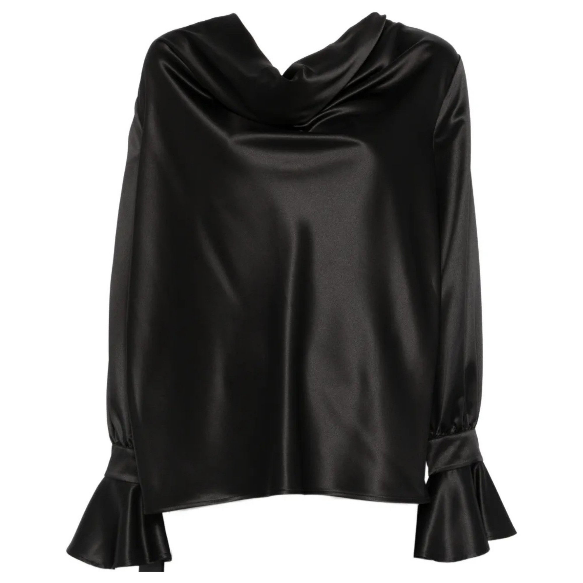 PINKO Palaidinės moterims, Juoda, Filipa blouse 1